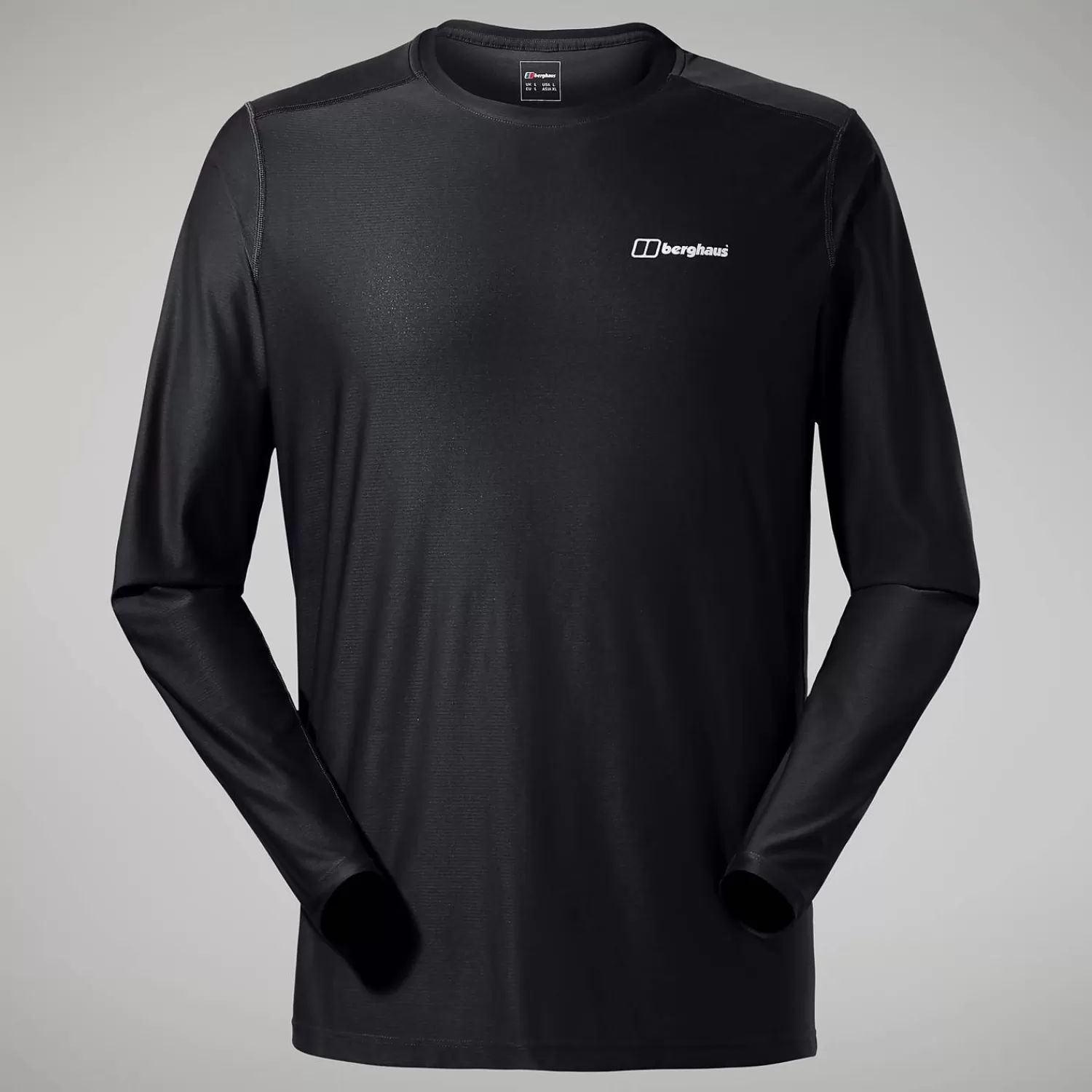 Berghaus Everyday | Baselayer-24/7 Long Sleeve T-Shirt für Herren - Schwarz