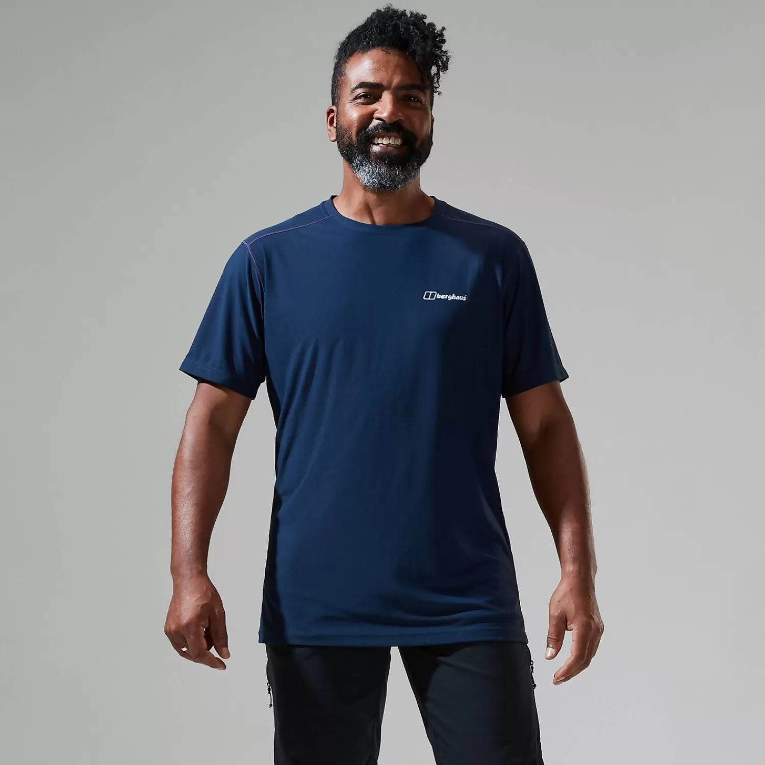 Berghaus Everyday | Baselayer-24/7 Short Sleeve Tech T-Shirt für Herren - Dunkelblau Saphirblau