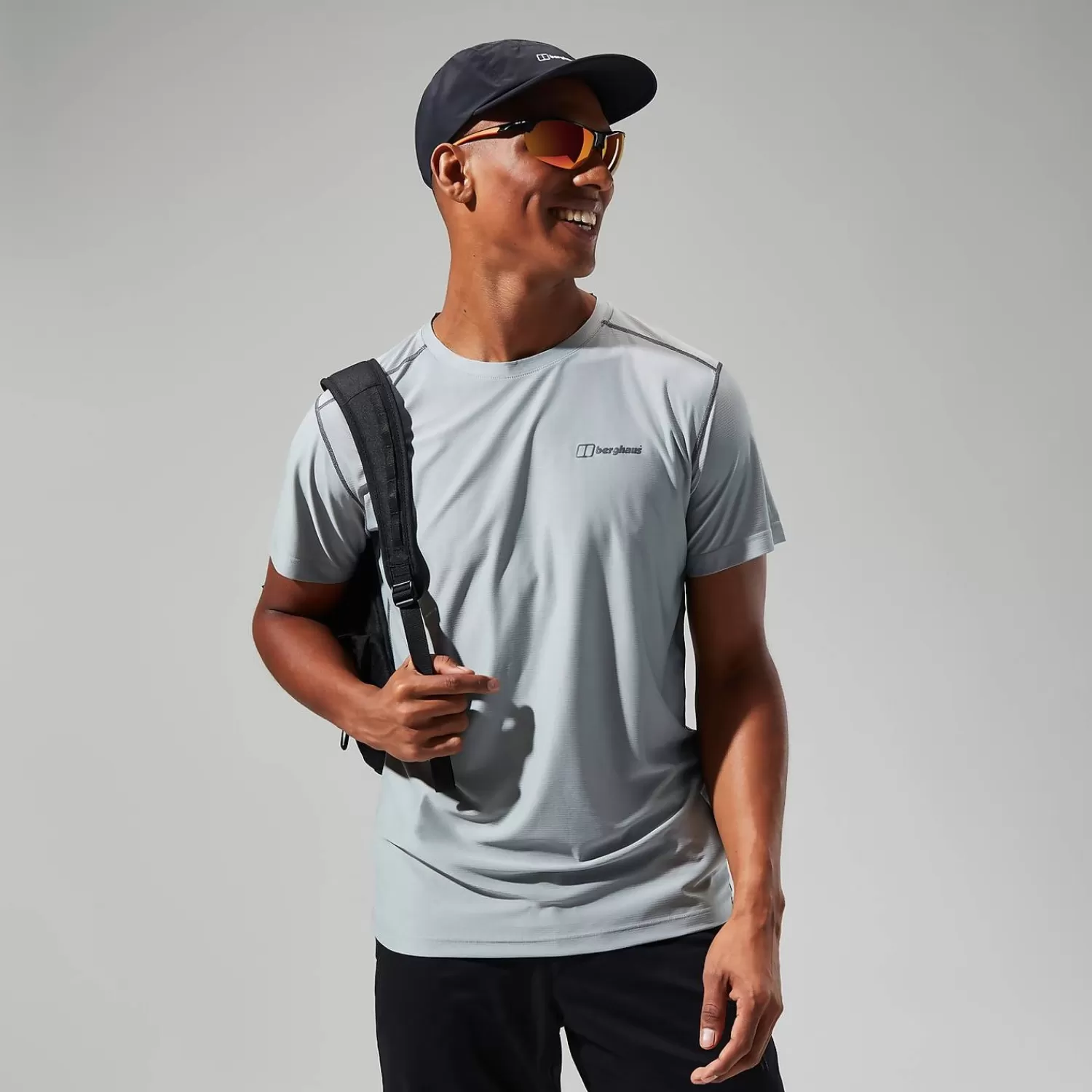 Berghaus Everyday | Baselayer-24/7 Short Sleeve Tech T-Shirt für Herren - Grau