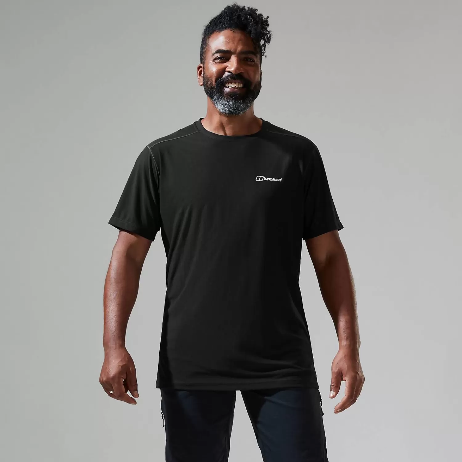 Berghaus Everyday | Baselayer-24/7 Short Sleeve Tech T-Shirt für Herren - Schwarz