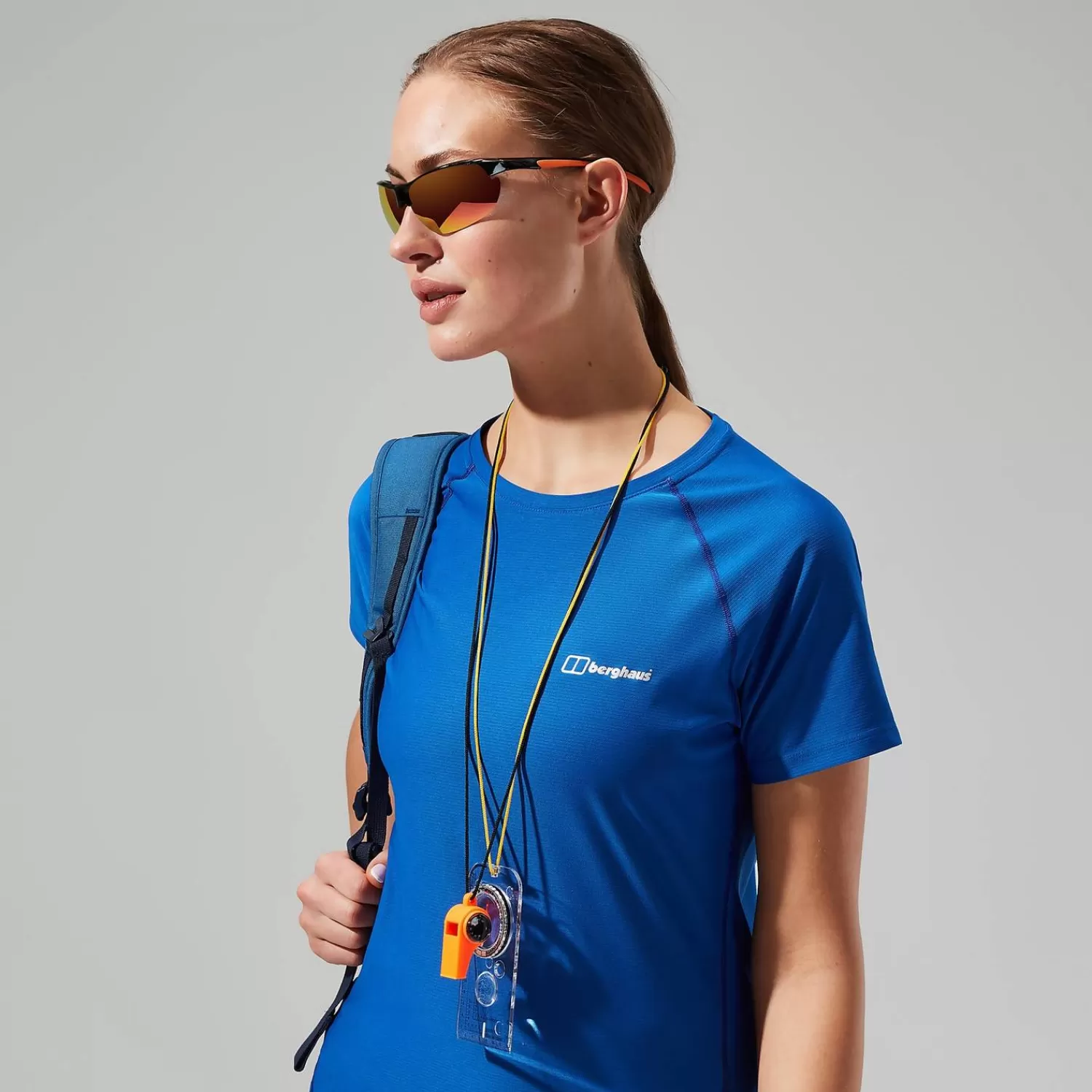 Berghaus Everyday | Baselayer-24/7 Super Stretch Tech T-Shirt für Damen - Blau Blue