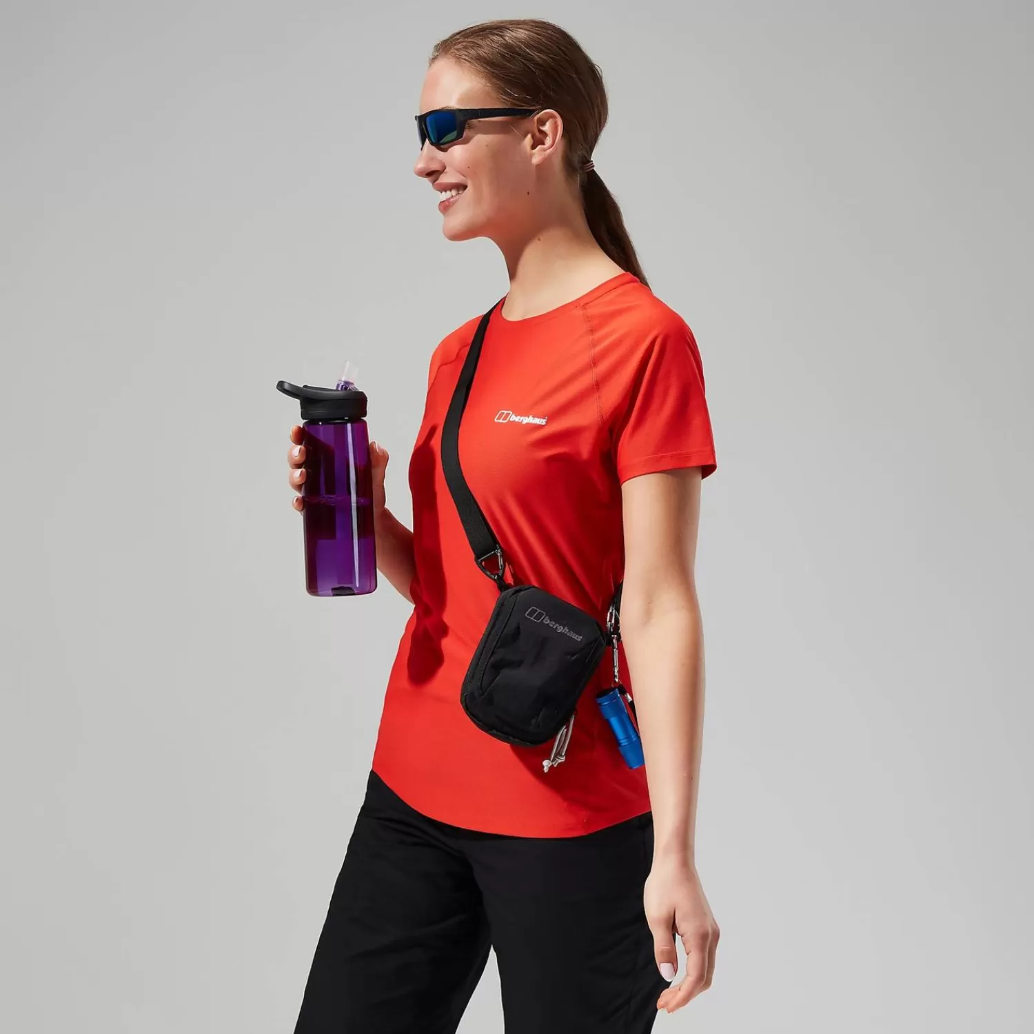 Berghaus Everyday | Baselayer-24/7 Super Stretch Tech T-Shirt für Damen - Orange