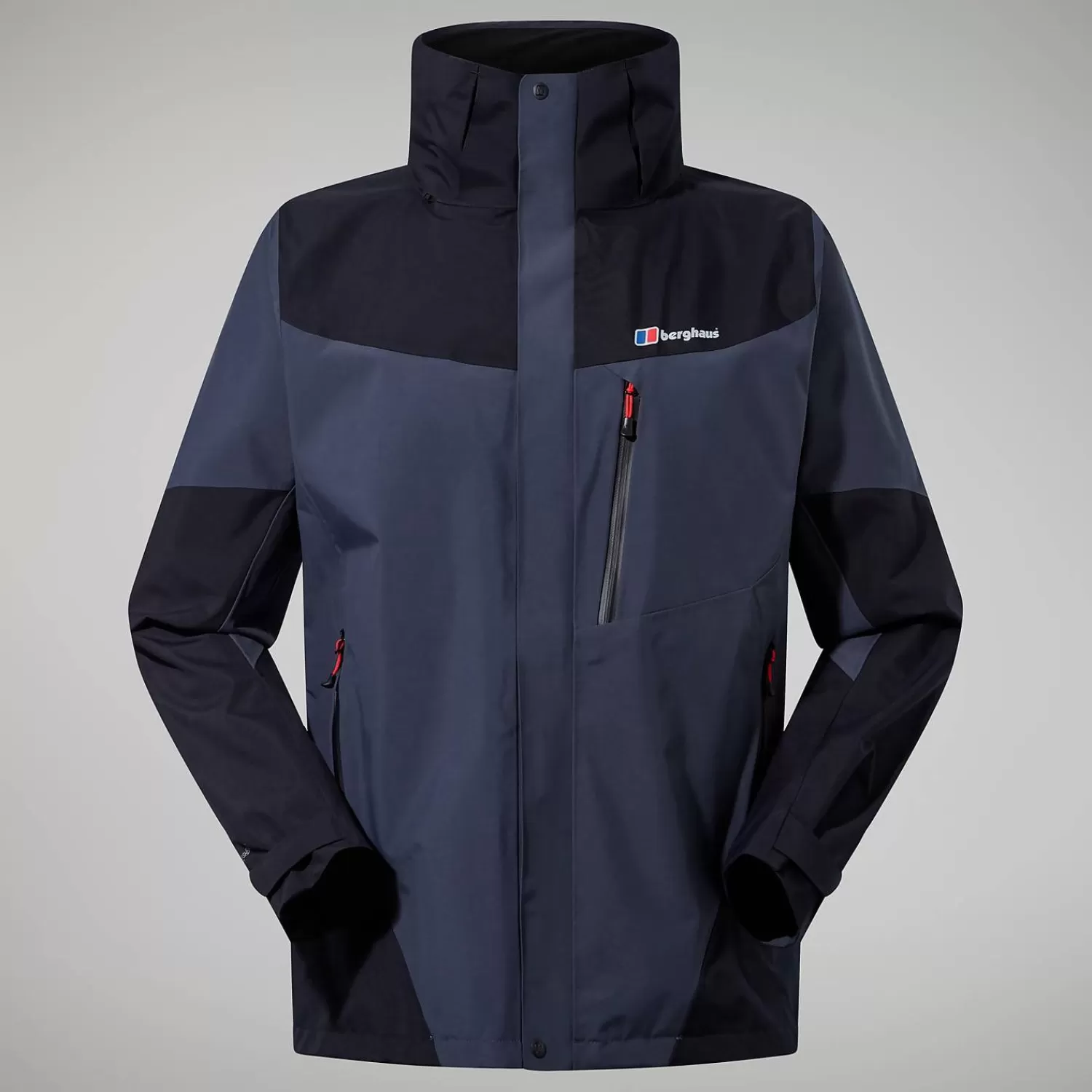 Berghaus Wandern & Trekking | Wasserdicht-Arran Jacken für Herren - Dunkelgrau/Schwarz Dark Grey/Black