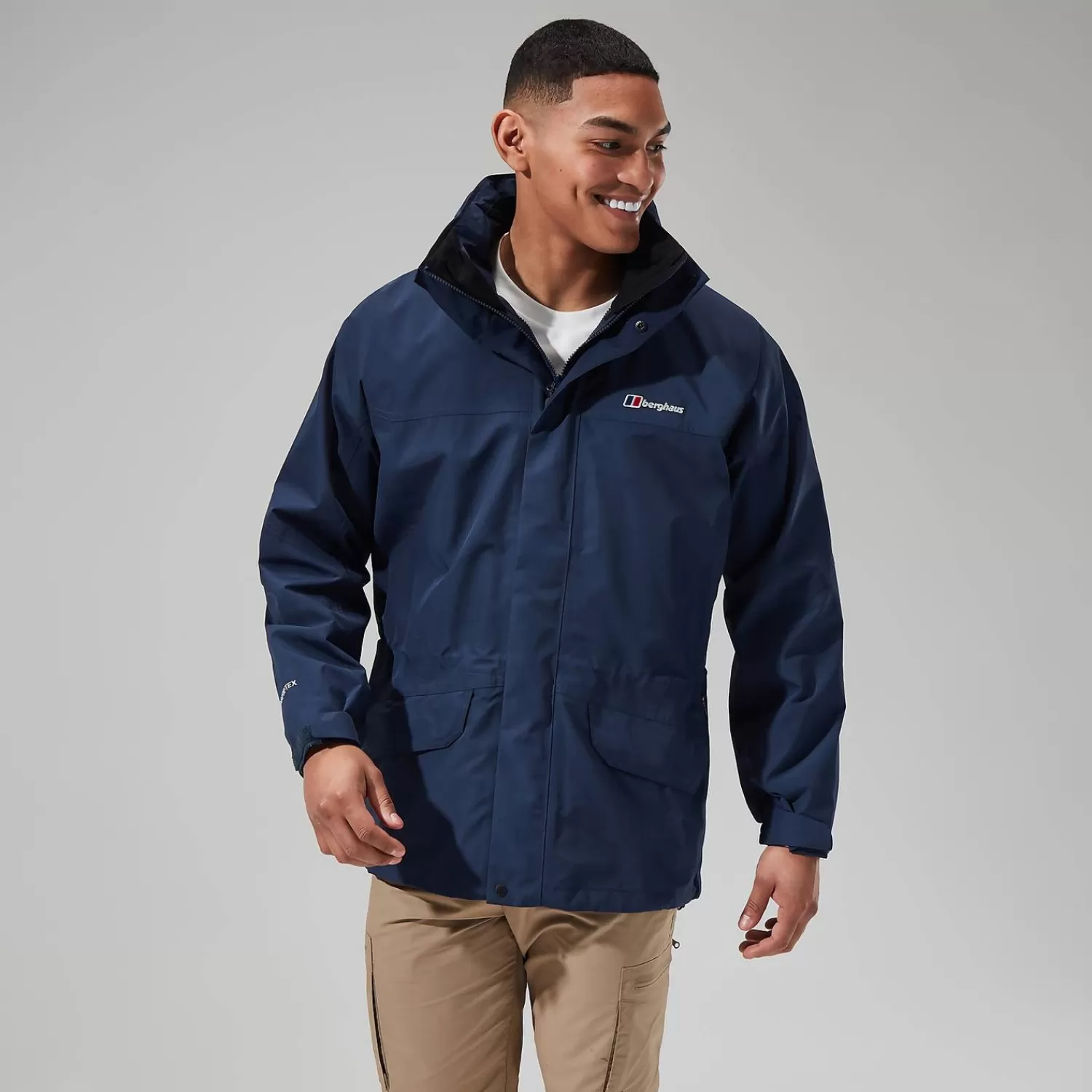 Berghaus Everyday | Gore-Tex | Wasserdicht-Cornice InterActive Jacken für Herren - Dunkelblau Dark Blue/Dark Blue