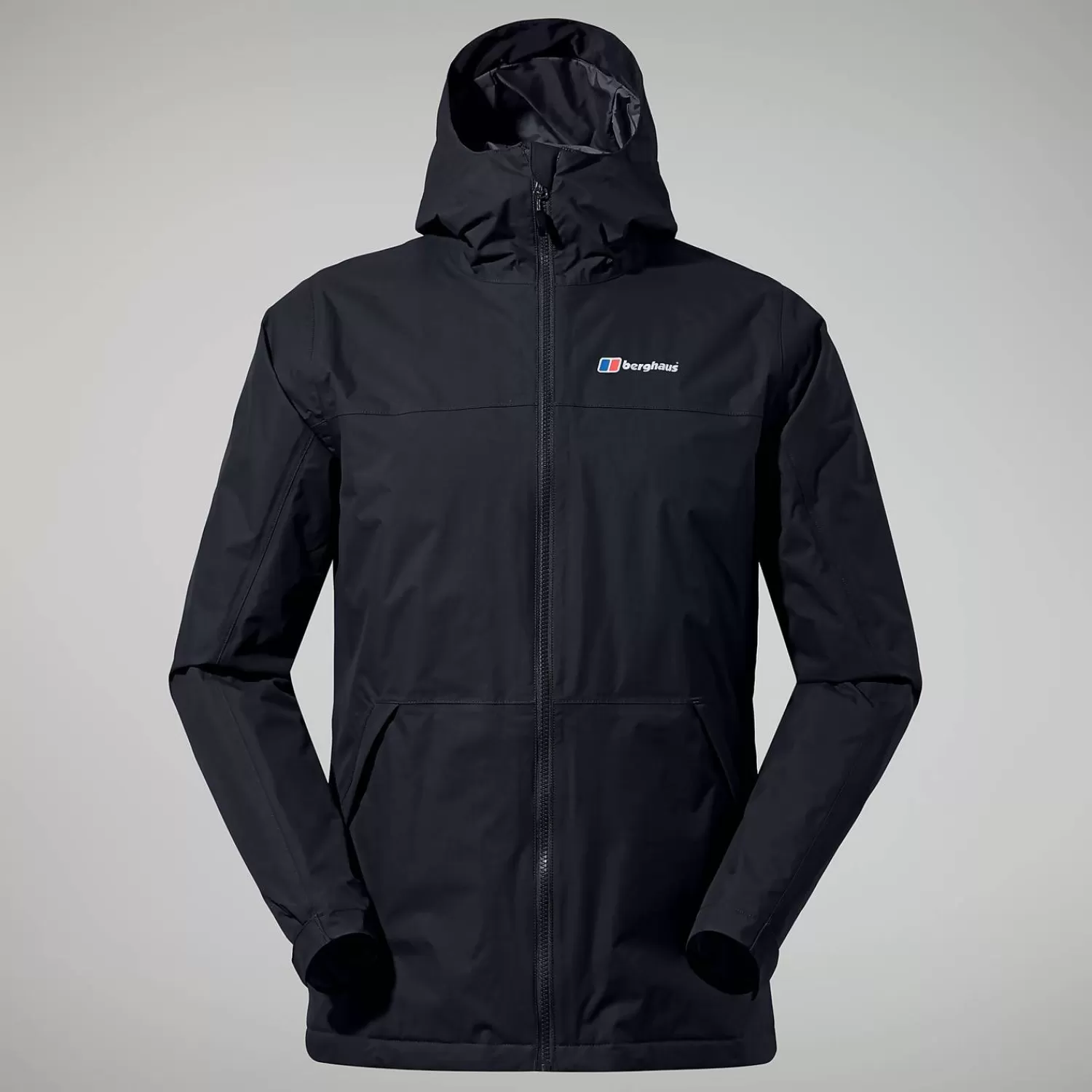 Berghaus Everyday | Wasserdicht-Deluge Pro 2.0 Jacke für Herren - Schwarz Black/Black