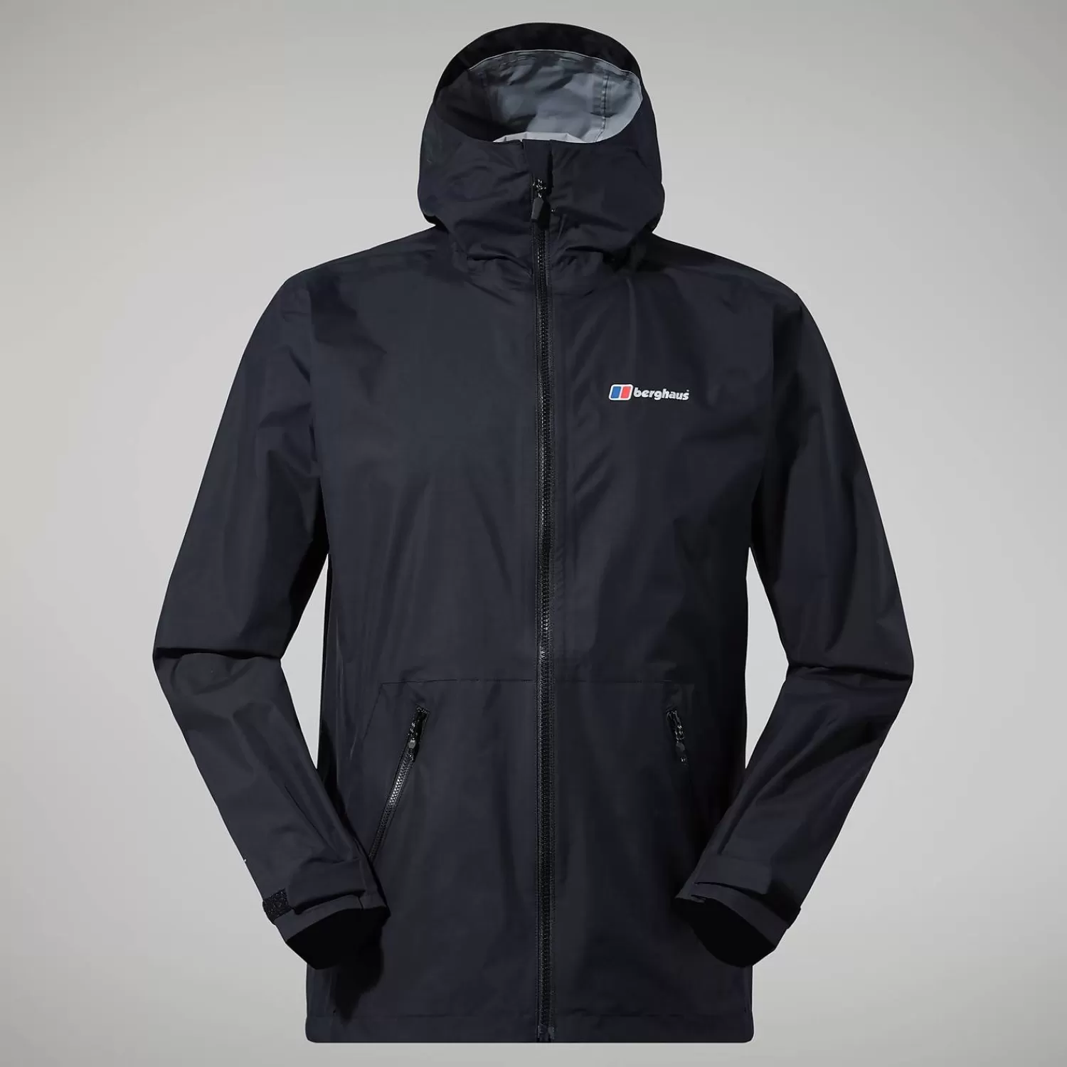 Berghaus Everyday | Wasserdicht-Deluge Pro 2.0 Jacken für Herren - Schwarz Black/Black