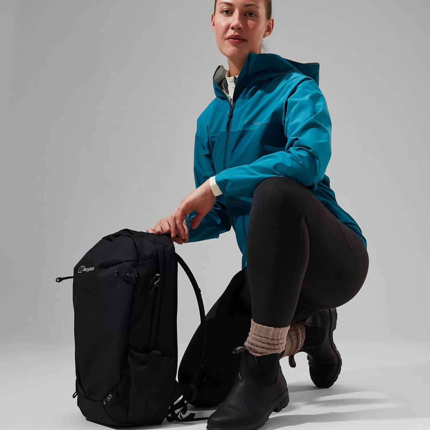 Berghaus Everyday | Wasserdicht-Deluge Pro 3.0 Jacke für Damen - Türkis Dark Blue/Turquoise