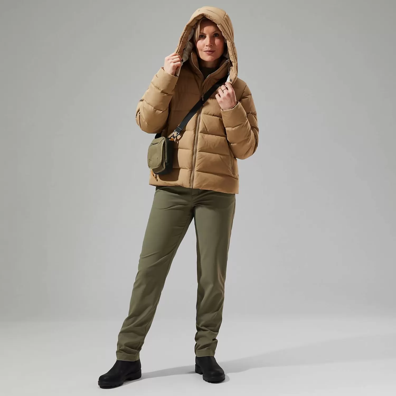 Berghaus Everyday | Isolierend-Embo 4in1 Daunenjacke für Damen - Naturfarben Natural