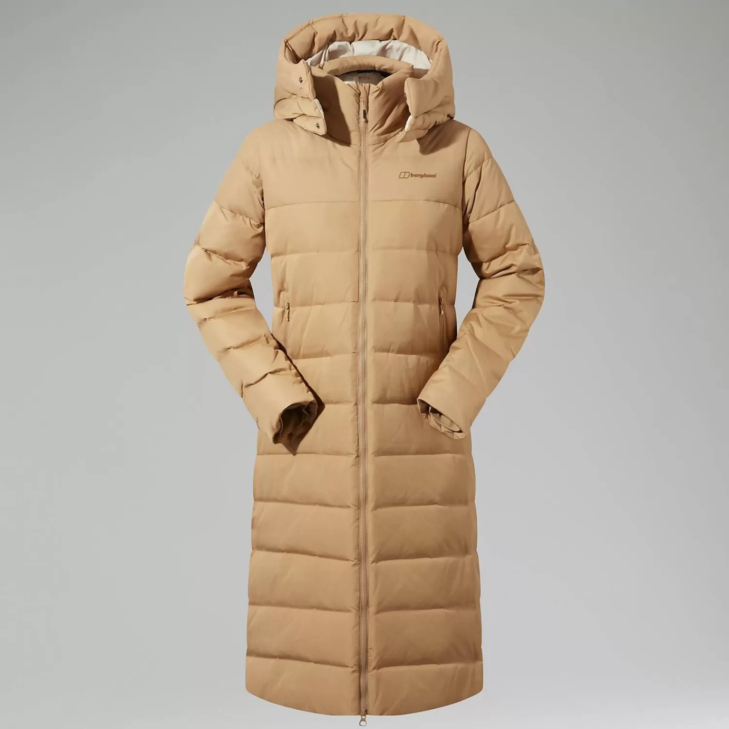 Berghaus Everyday | Isolierend-Embo 4in1 Long Daunenjacke für Damen - Naturfarben Natural