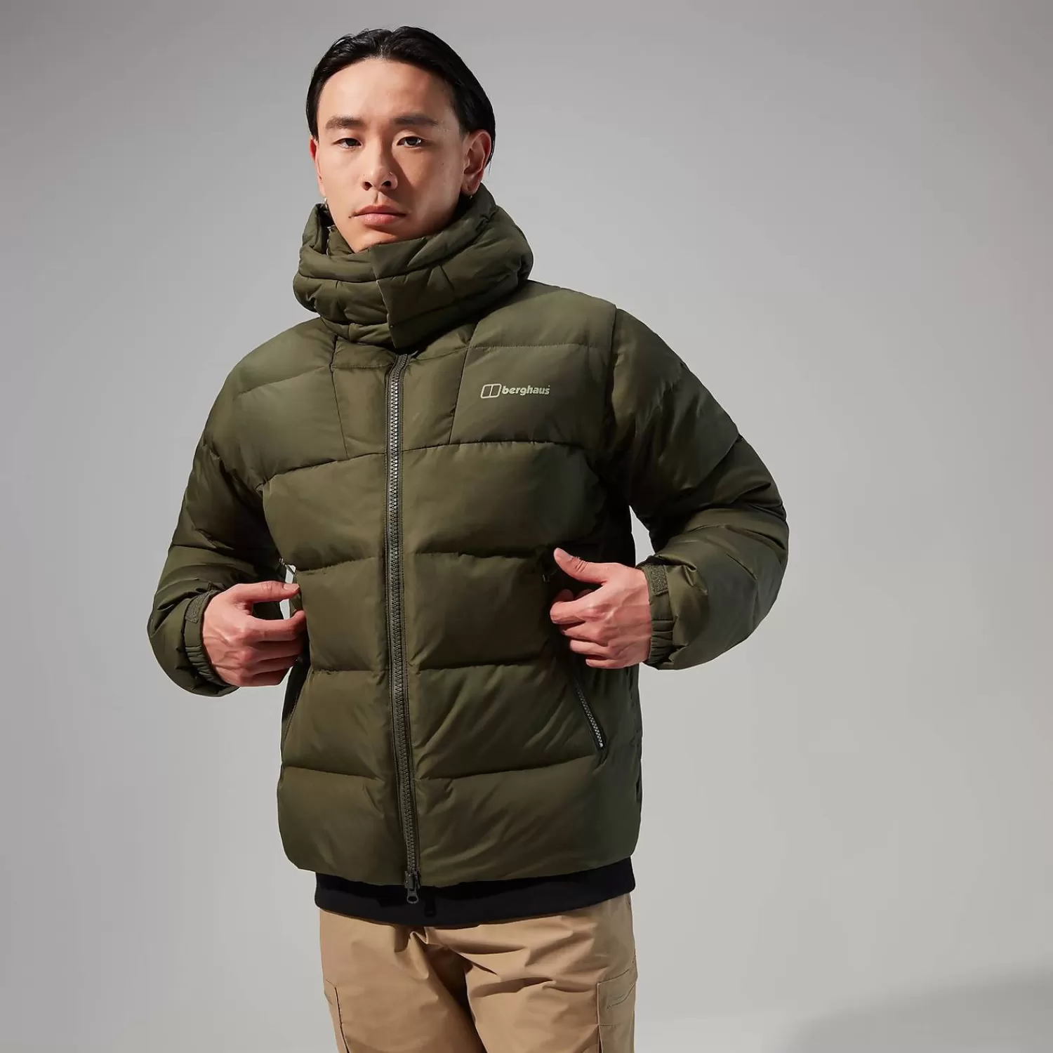 Berghaus Isolierend-Embo Down 4in1 Jacke für Herren - Grün