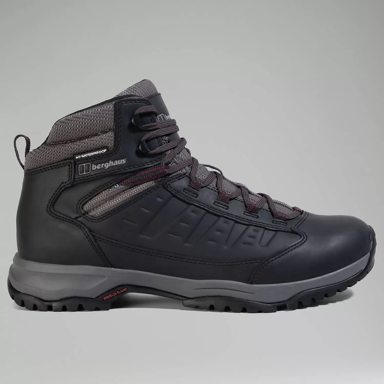 Berghaus Wandern & Trekking | Wanderstiefel-Expeditor Ridge 2.0 Wanderstiefel für Herren - Schwarz/Rot Black/Red