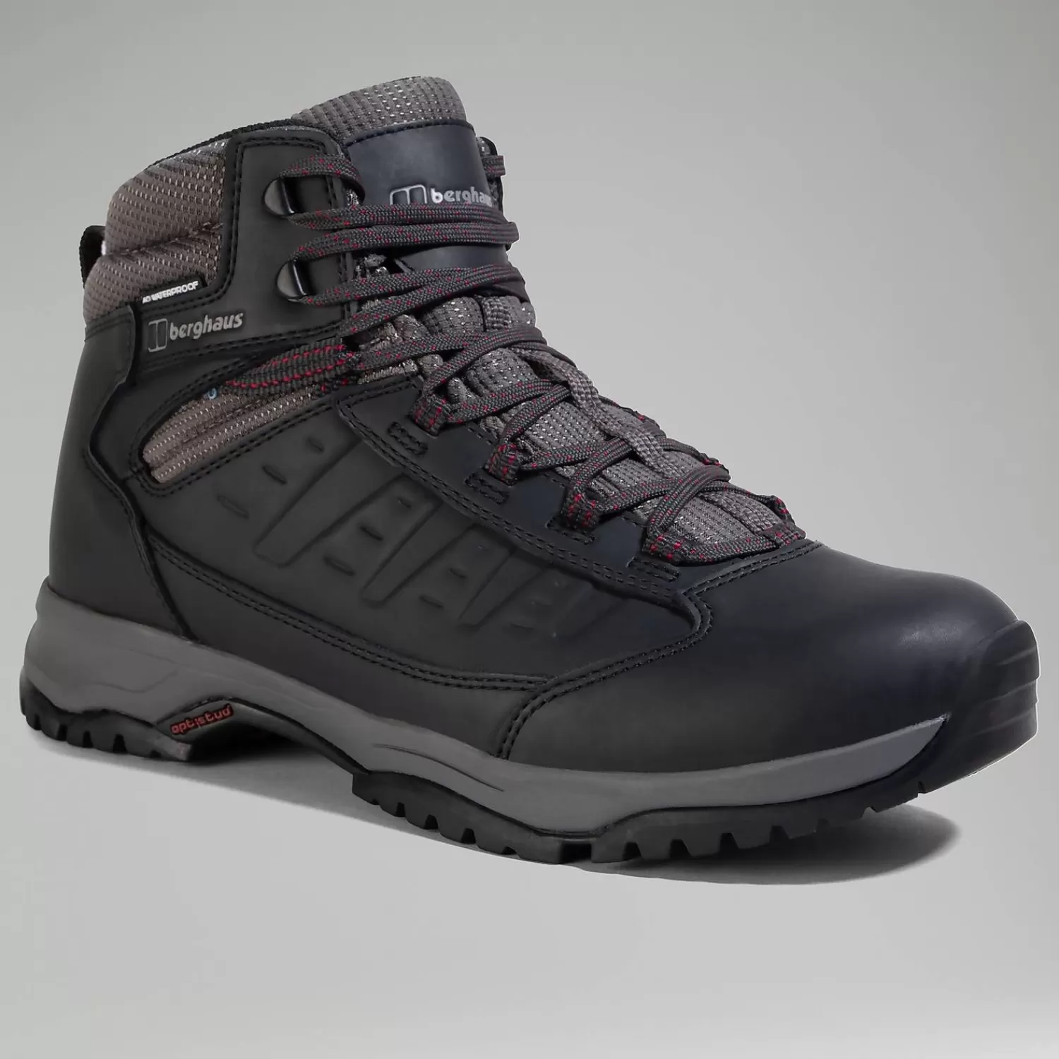 Berghaus Wandern & Trekking | Wanderstiefel-Expeditor Ridge 2.0 Wanderstiefel für Herren - Schwarz/Rot Black/Red