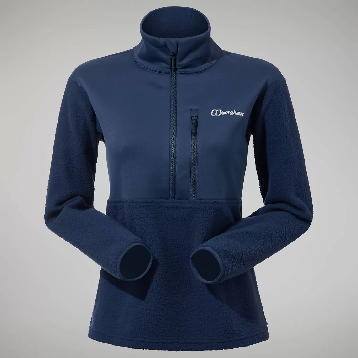 Berghaus Everyday | Fleece-Fadley Half Zip Fleece für Damen - Dunkelblau Blue