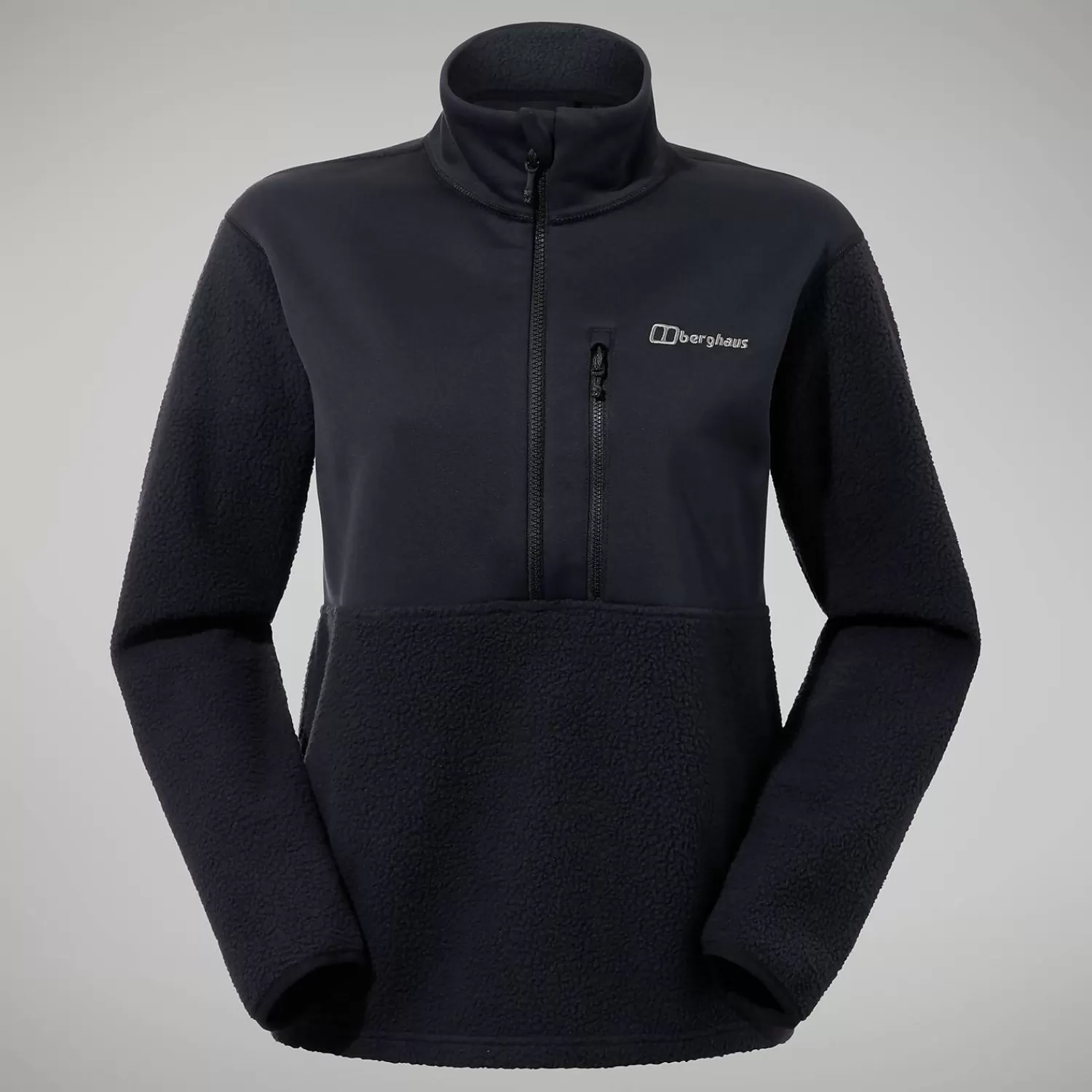 Berghaus Everyday | Fleece-Fadley Half Zip Fleece für Damen - Schwarz