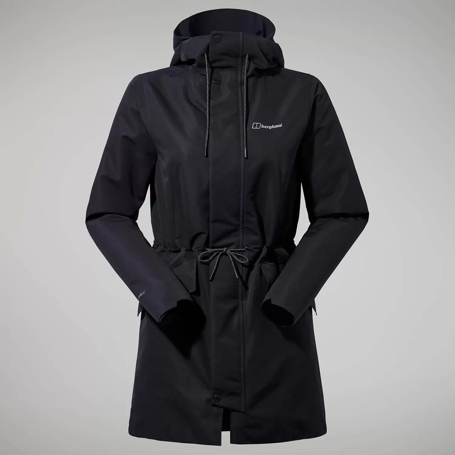 Berghaus Everyday | Wasserdicht-Foxghyll Parka für Damen - Schwarz/Grau Jet Black/Monument