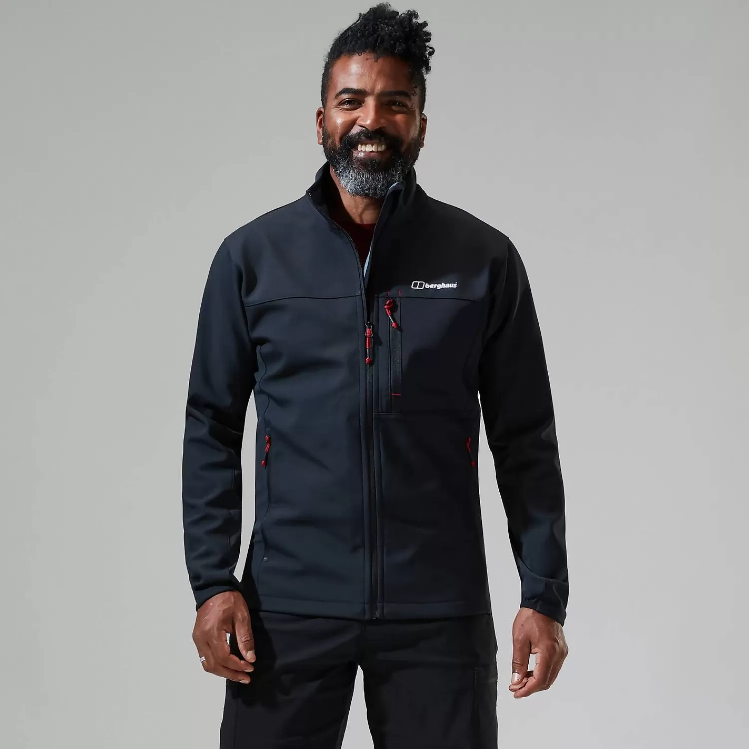 Berghaus Everyday | Softshells-Ghlas 2.0 Softshell Jacken für Herren - Schwarz