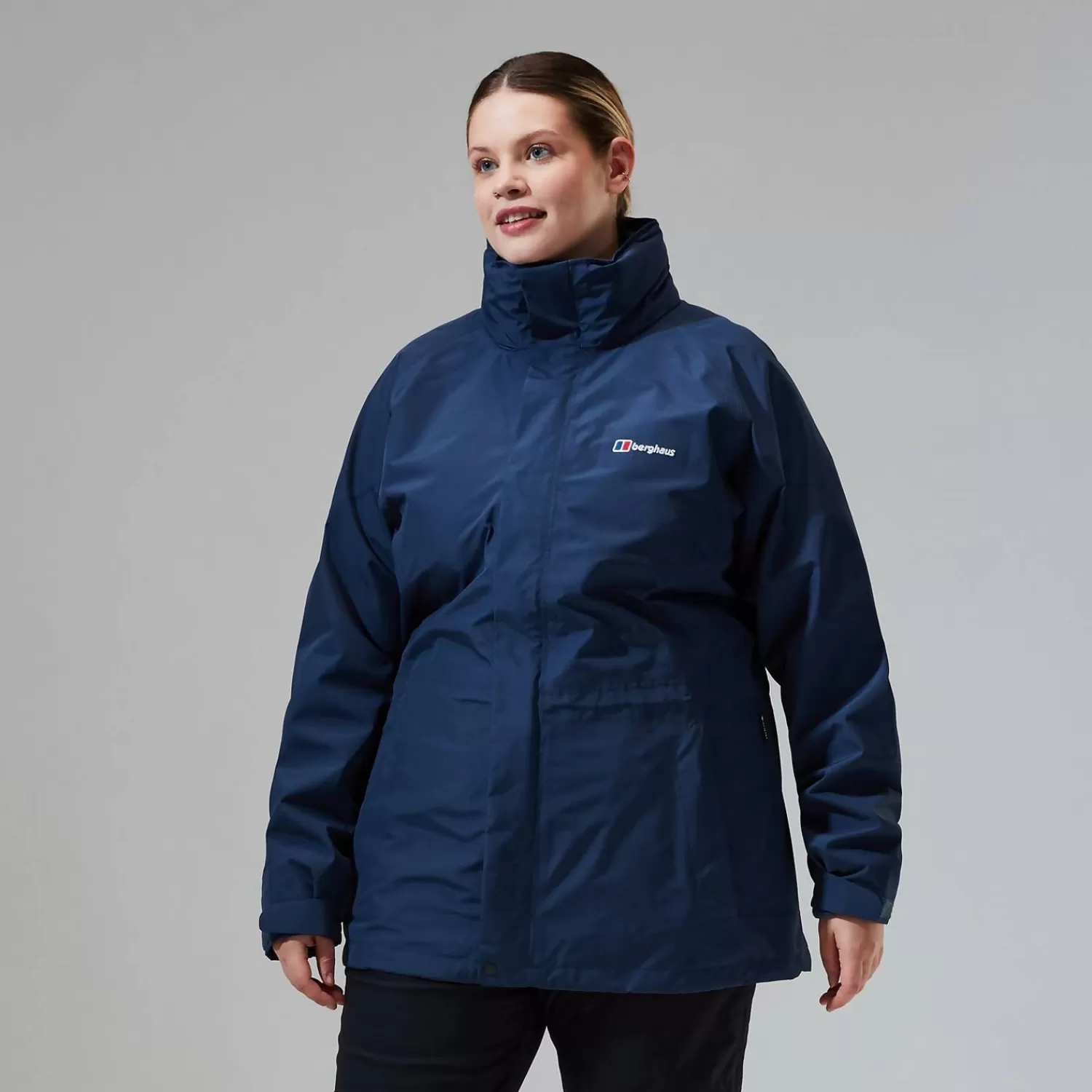 Berghaus Everyday | Gore-Tex | Wasserdicht-Glissade InterActive Jacken für Damen - Dunkelblau Dark Blue/Dark Blue