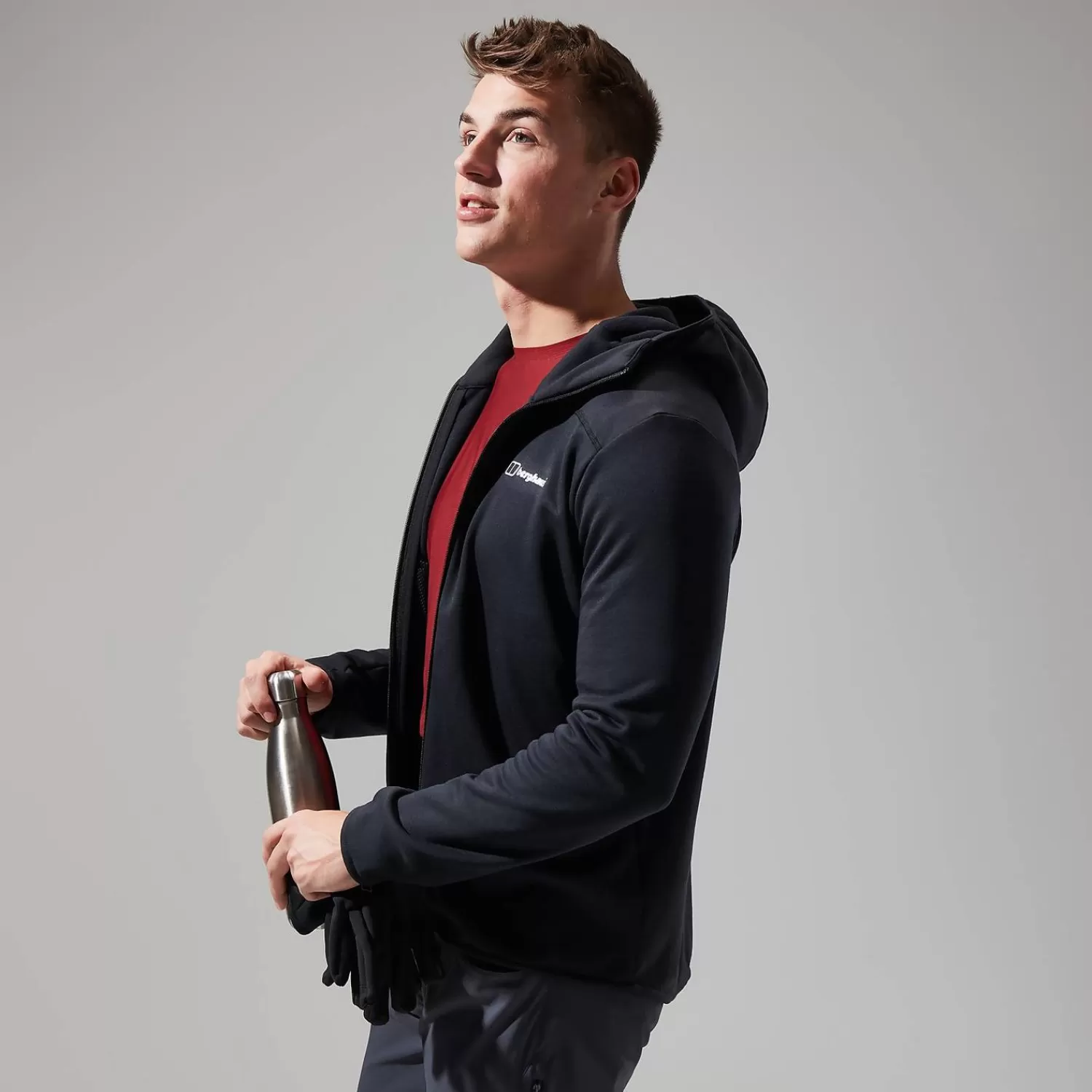 Berghaus Wandern & Trekking-Heuberg Hoodie für Herren - Schwarz Tiefschwarz