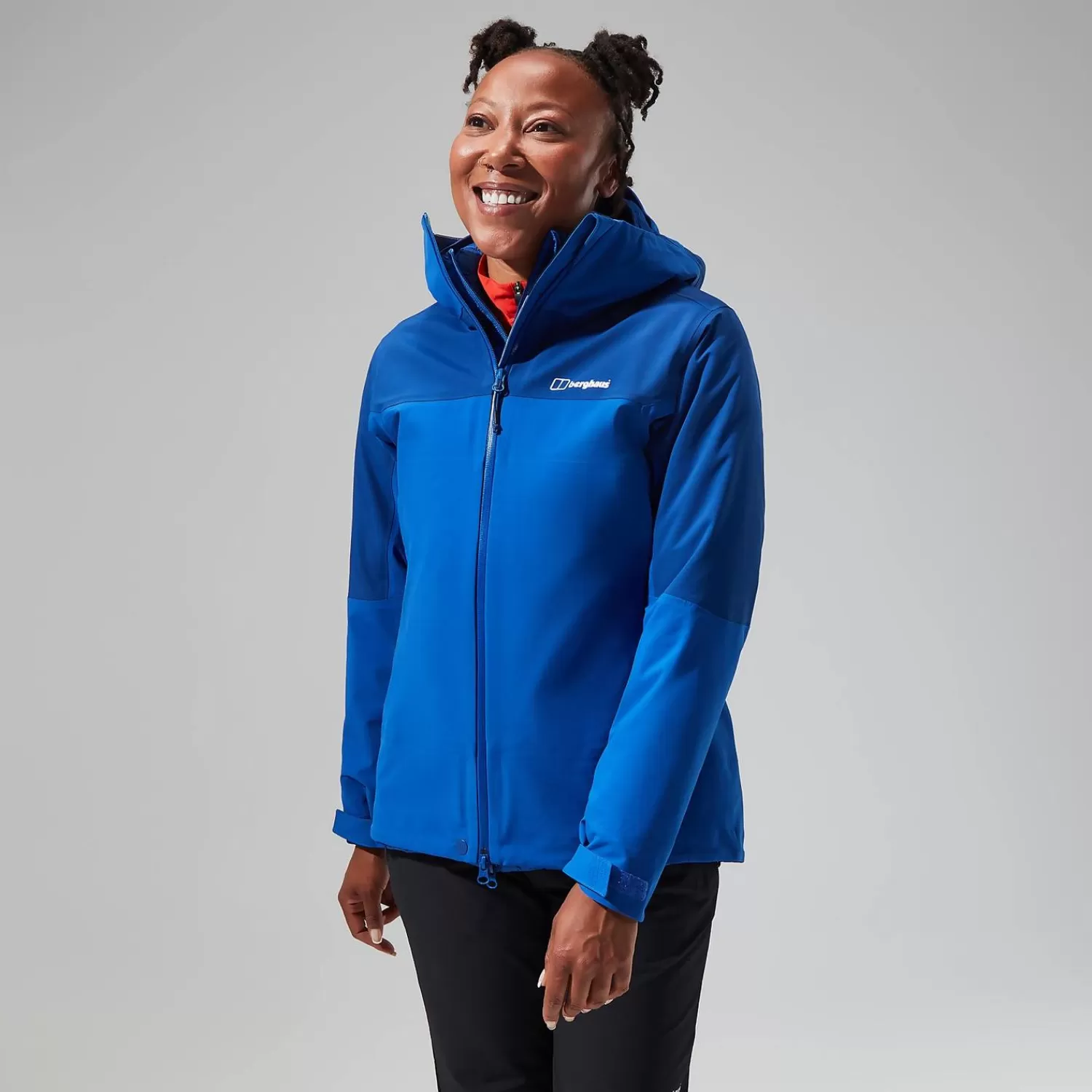 Berghaus Wandern & Trekking | Wasserdicht-Highland Storm 3L Wasserdichte Jacken für Damen - Blau Surf The Web/Sodalite Blue