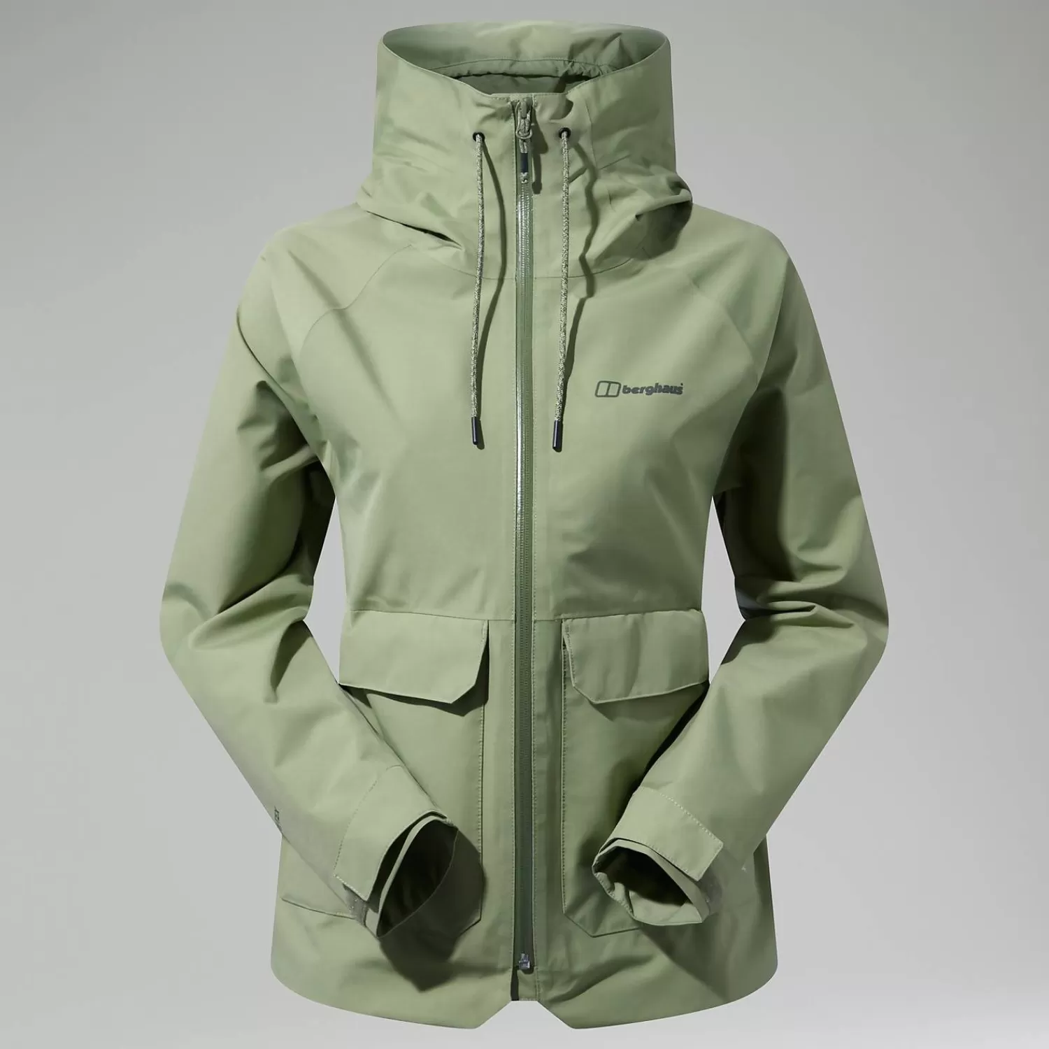 Berghaus Everyday | Gore-Tex | Wasserdicht-Highraise Jacken für Damen - Grün Green/Green