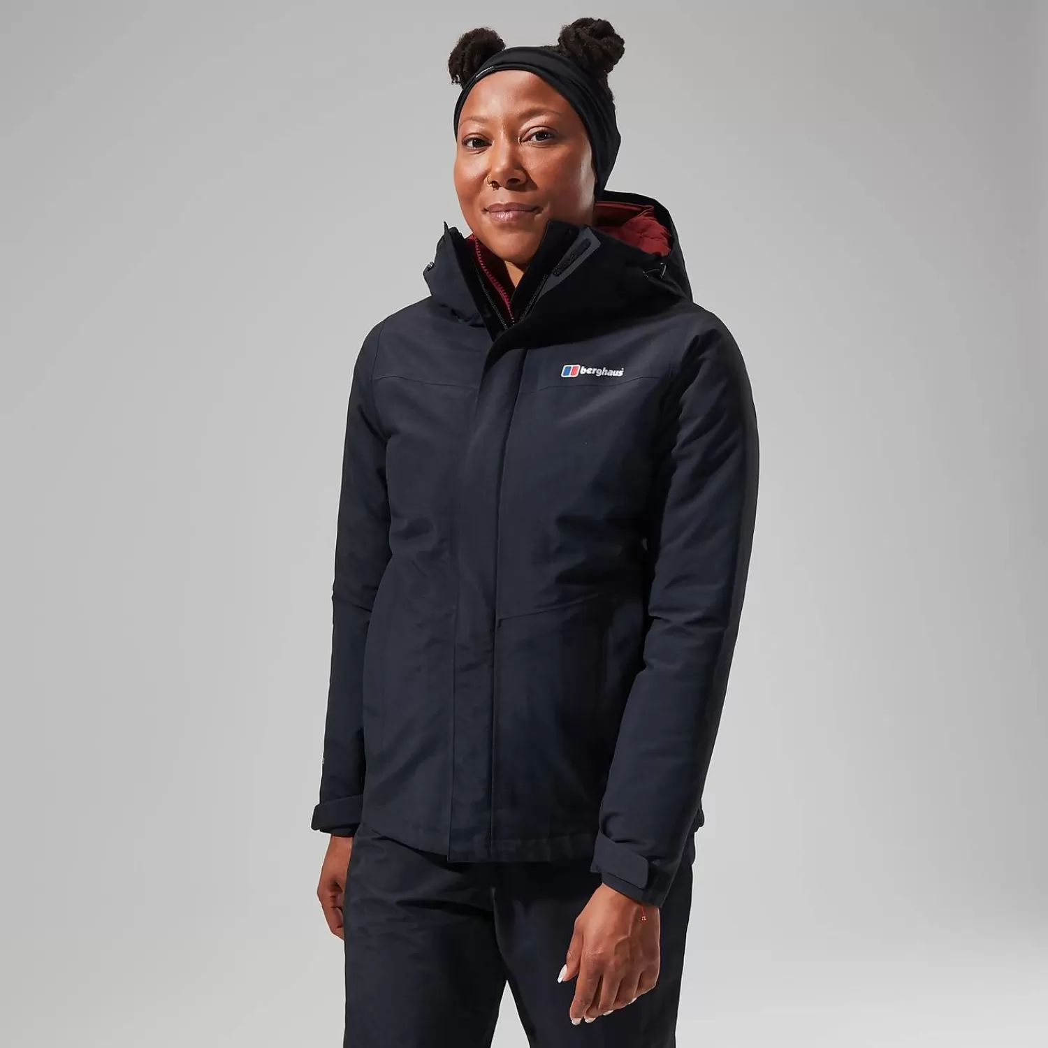 Berghaus Wandern & Trekking | Gore-Tex | Wasserdicht-Hillwalker InterActive Jacken für Damen - Schwarz