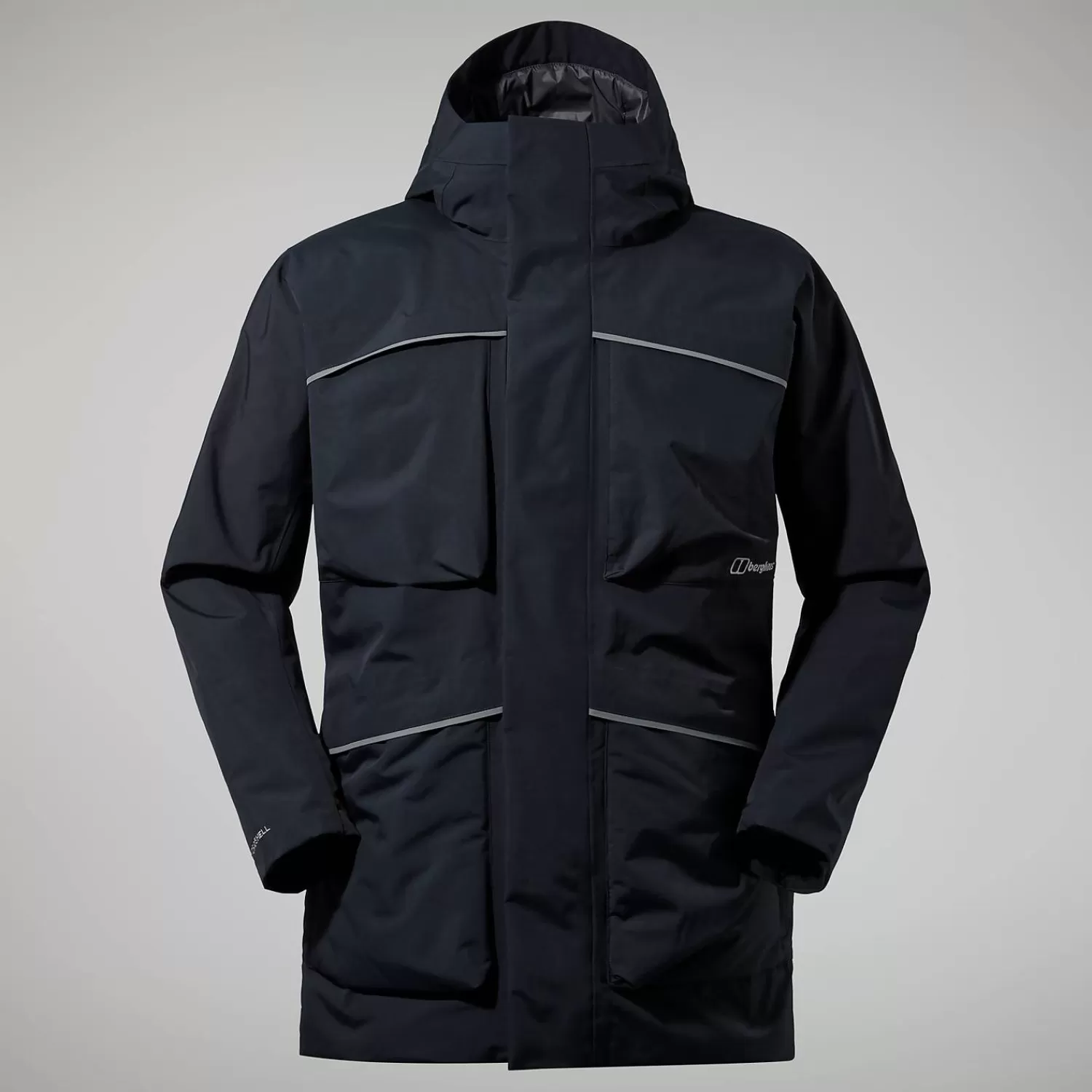 Berghaus Everyday-Hudsonian Parka 2.0 für Herren - Schwarz Tiefschwarz