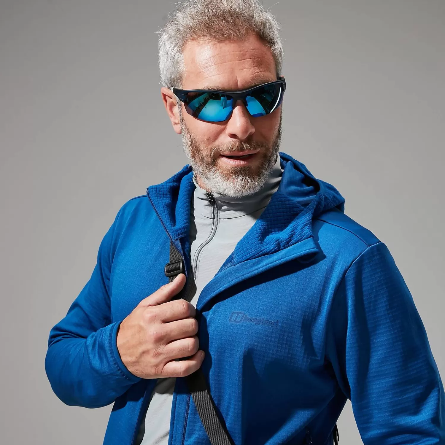 Berghaus Fleece-Keppla Jacken für Herren - Blau Limoges