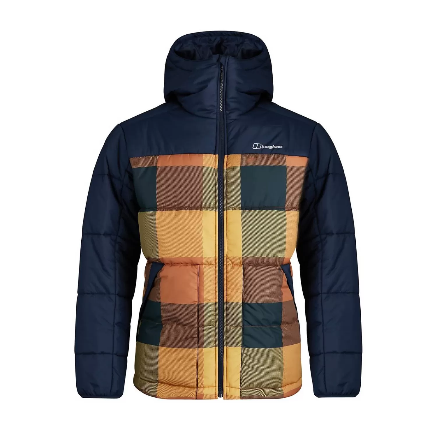 Berghaus Isolierend-Komatiite Jacke für Herren - Dunkelblau/Braun Blue/Brown