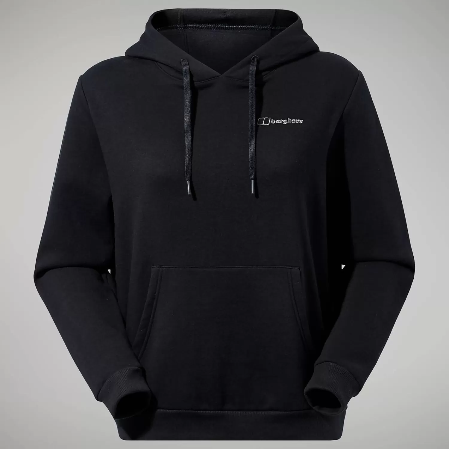 Berghaus Everyday | Walking | Hoodies-Logo Hoodie für Damen - Schwarz Tiefschwarz