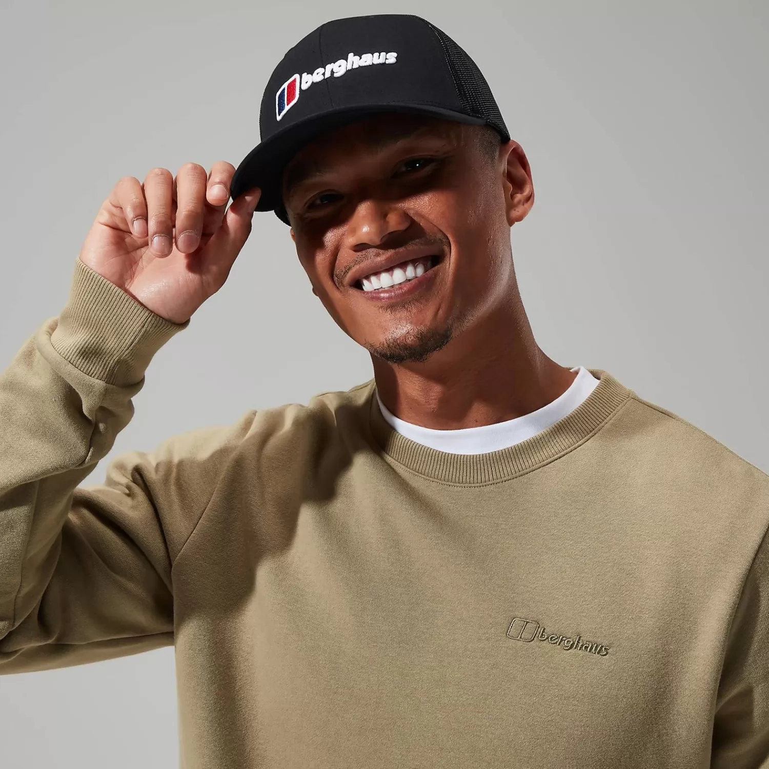 Berghaus Caps & Mützen-Logo Recognition Trucker Cap - Schwarz