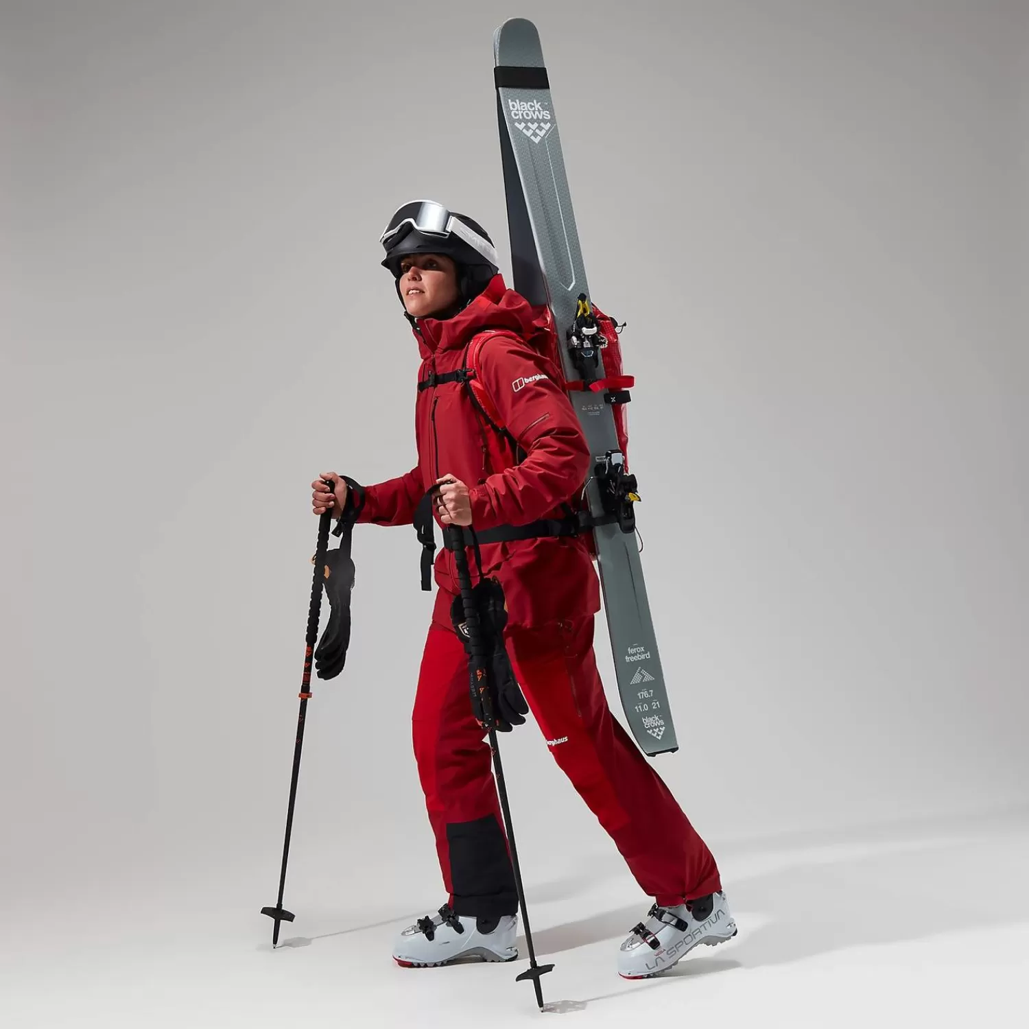 Berghaus Gore-Tex | Wasserdicht-MTN Arete Descend GTX Jacken für Damen - Rot