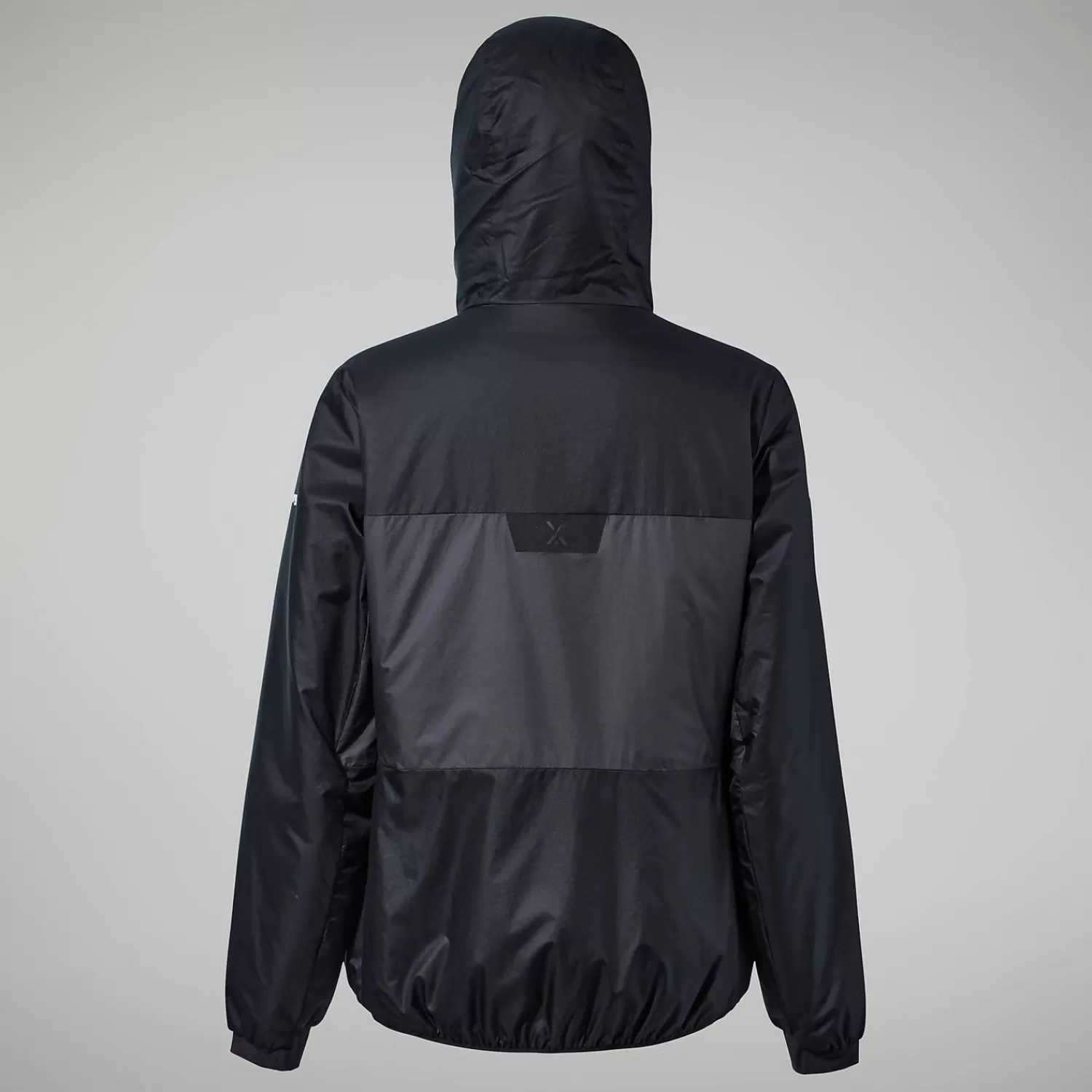 Berghaus Isolierend-MTN Arete Synthetischer Hoodie für Damen - Schwarz/Grau Jet Black/Grey Pinstripe