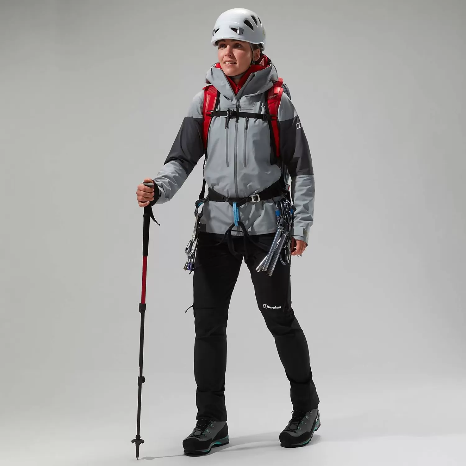 Berghaus Gore-Tex | Wasserdicht-MTN Guide Alpine Pro Jacken für Damen - Grau