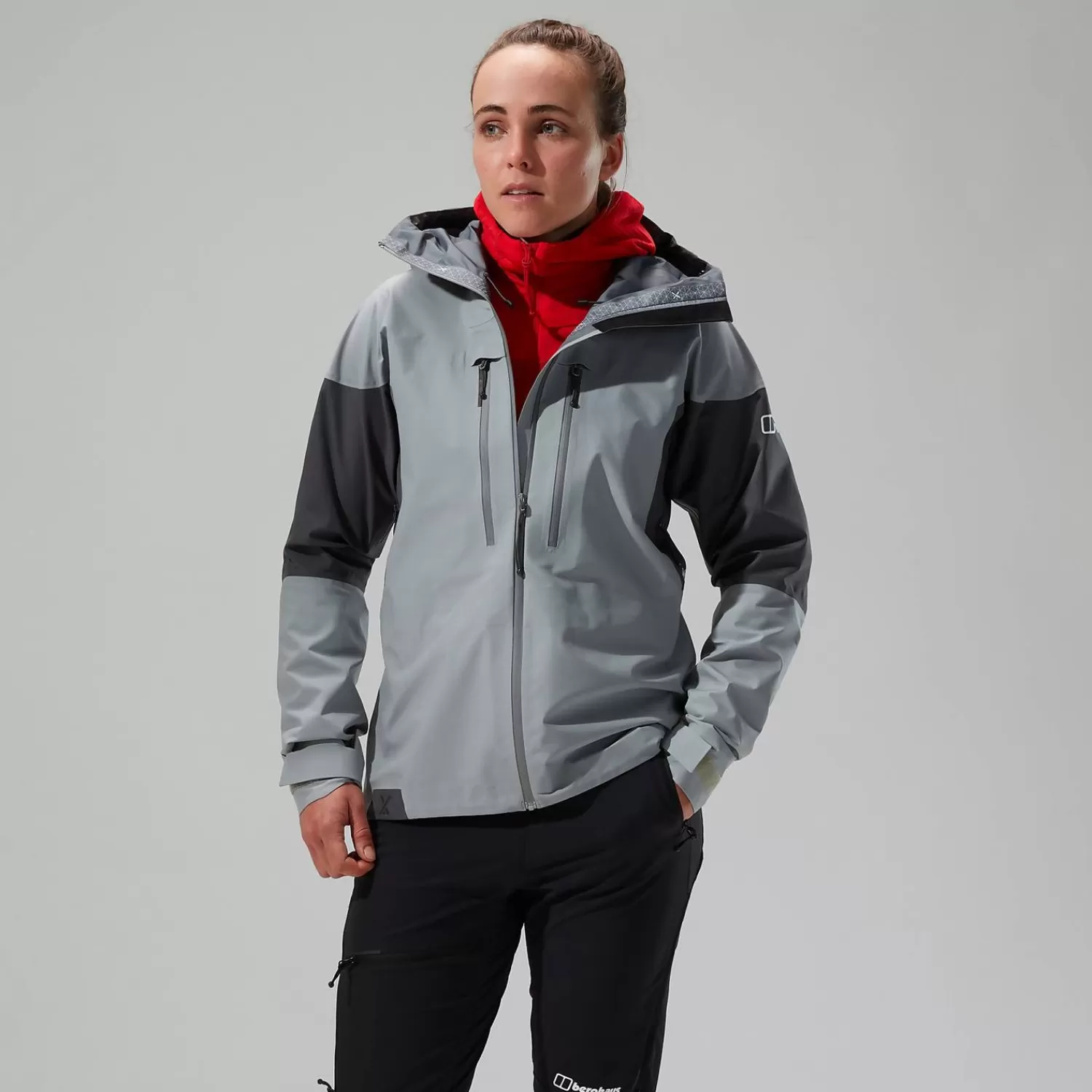 Berghaus Gore-Tex | Wasserdicht-MTN Guide Alpine Pro Jacken für Damen - Grau