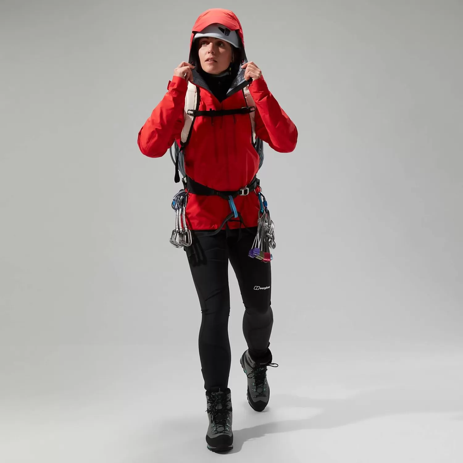 Berghaus Gore-Tex | Wasserdicht-MTN Guide Alpine Pro Jacken für Damen - Rot