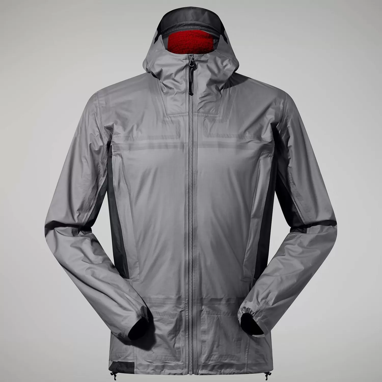 Berghaus Wasserdicht-MTN Guide Hyper Alpha Jacken für Herren - Grau/Schwarz