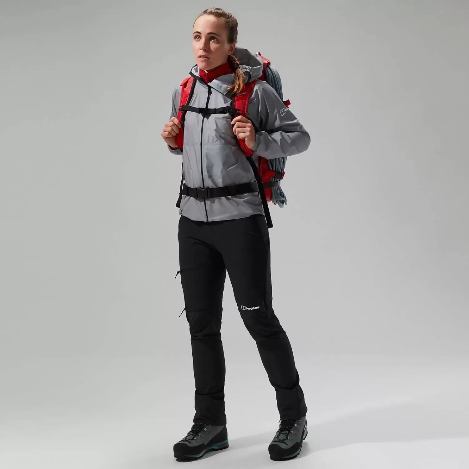 Berghaus Wasserdicht-MTN Guide Hyper LT Jacken für Damen - Grau