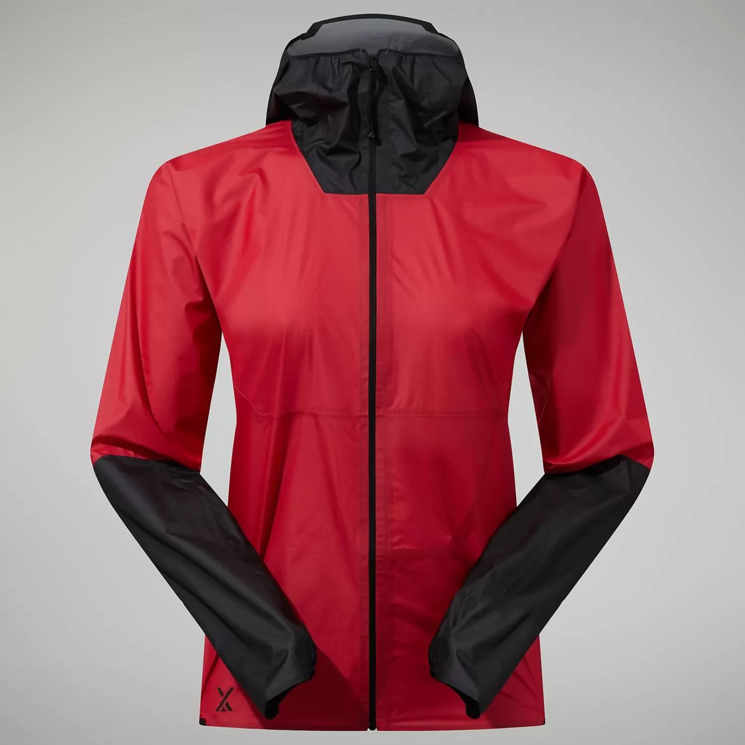 Berghaus Wasserdicht-MTN Guide Hyper LT Jacken für Damen - Rot/Schwarz