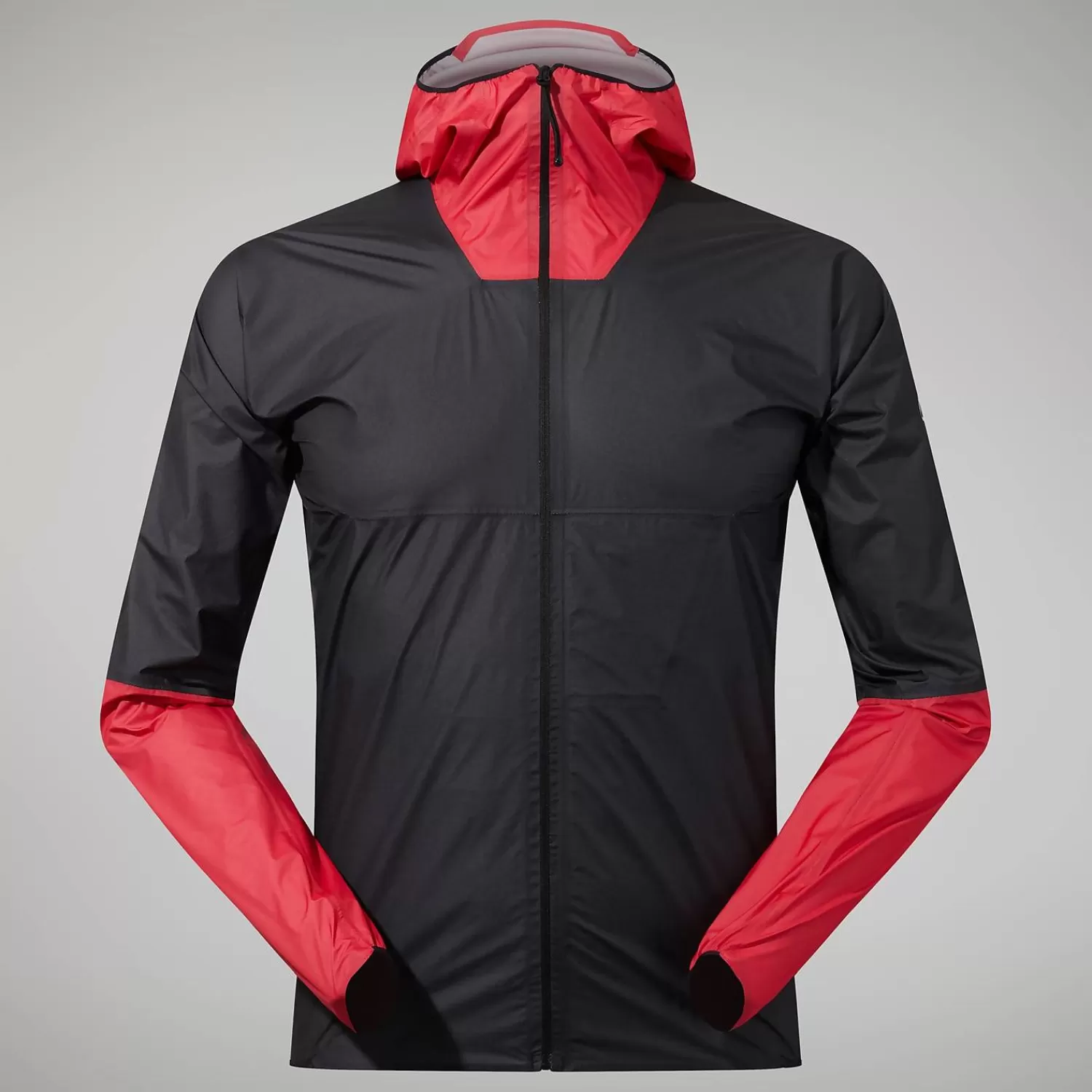 Berghaus Wasserdicht-MTN Guide Hyper LT Jacken für Herren - Schwarz/Rot Black/Red