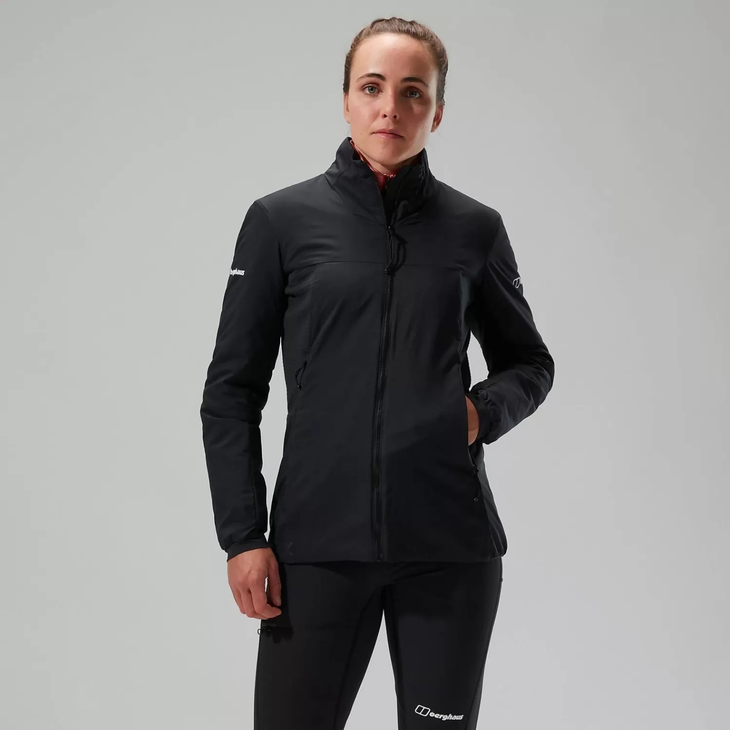 Berghaus Isolierend-MTN Guide MW Hybrid Jacken für Damen - Schwarz