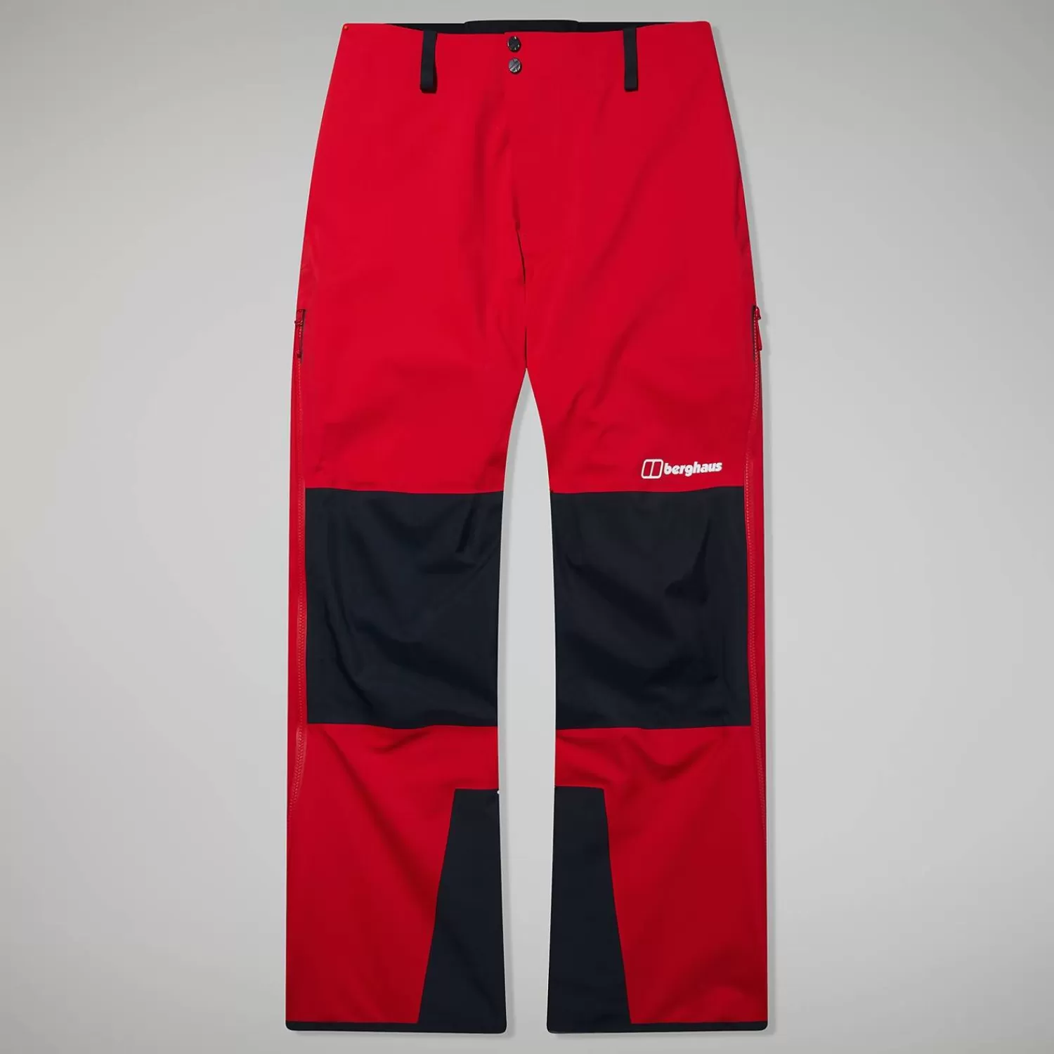 Berghaus Überhosen | Lange Hosen-MTN Seeker GTX Hose für Herren - Rot/Schwarz Goji Berry/Jet Black