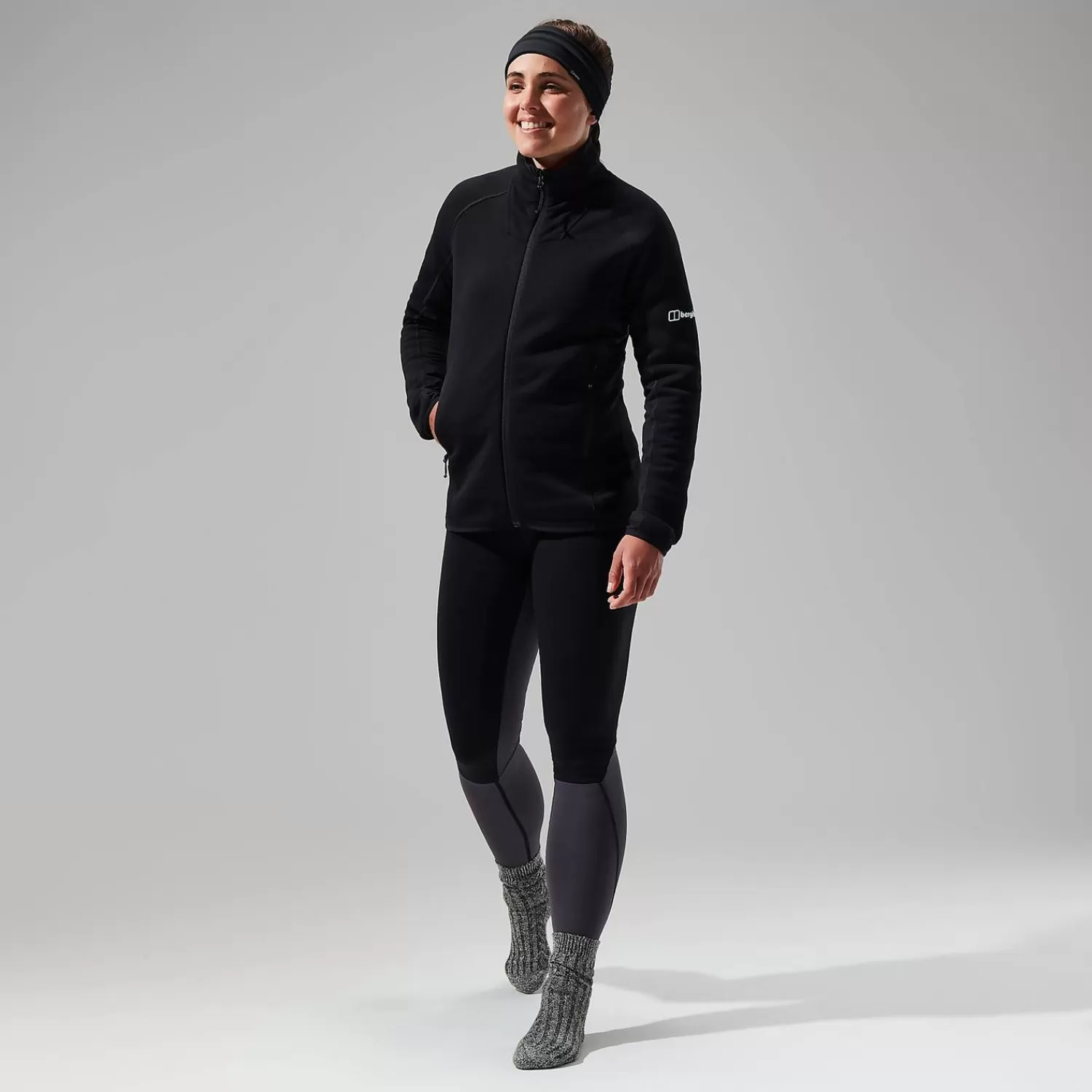 Berghaus Fleece-MTN Seeker ST Jacken für Damen - Schwarz