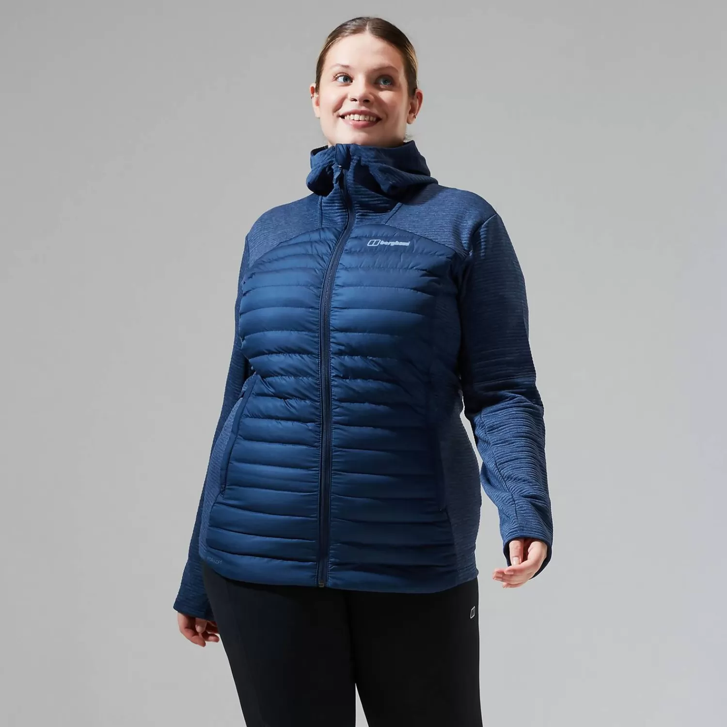 Berghaus Everyday | Isolierend-Nula Hybrid Jacken für Damen - Dunkelblau Dark Blue/Dark Blue