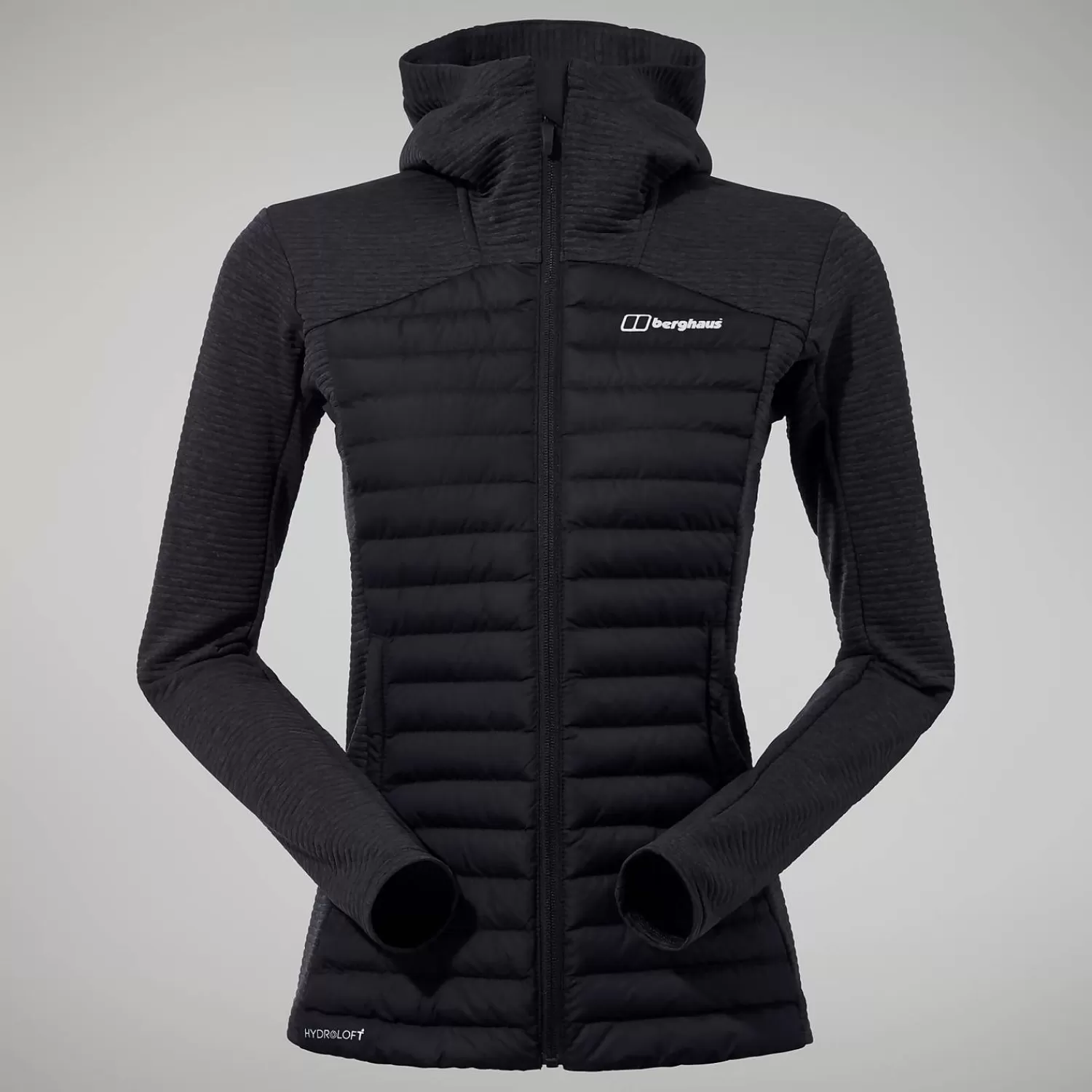 Berghaus Everyday | Isolierend-Nula Hybrid Jacken für Damen - Schwarz Black/Black