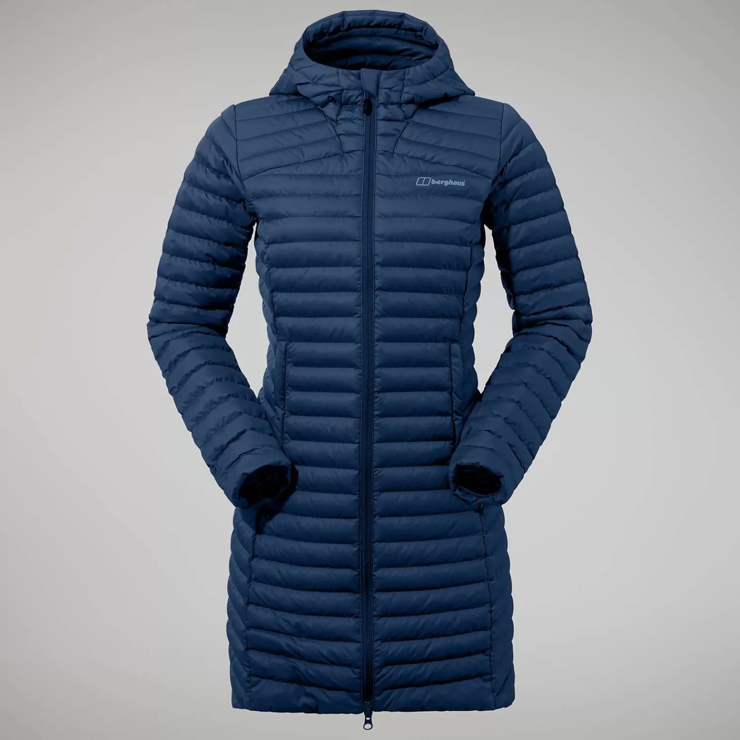 Berghaus Everyday | Isolierend-Nula Micro Long Jacken für Damen - Dunkel Blau