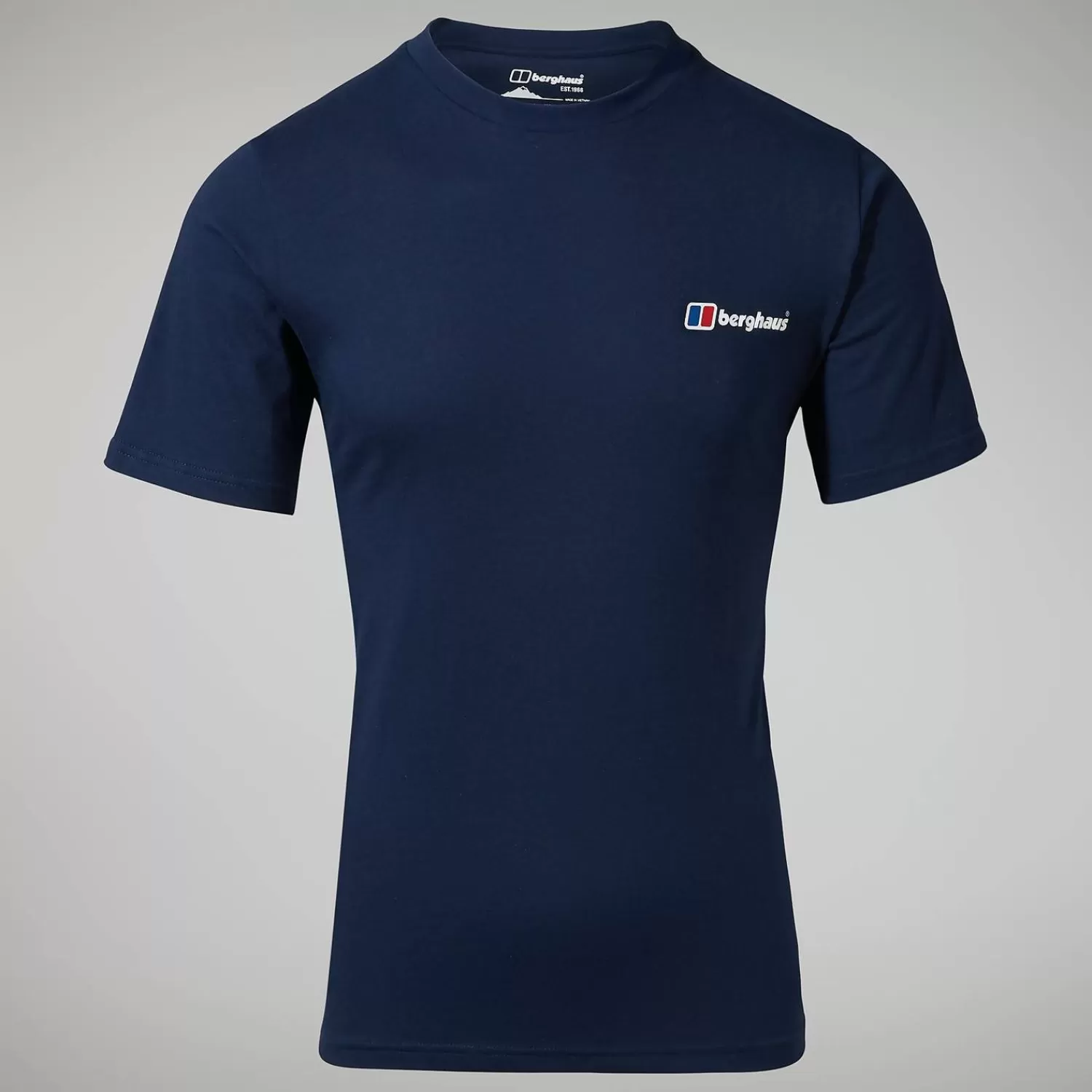 Berghaus Everyday | Walking | T-Shirts-Organic Classic Logo T-Shirt für Herren - Dunkelblau Dark Blue/Dark Blue