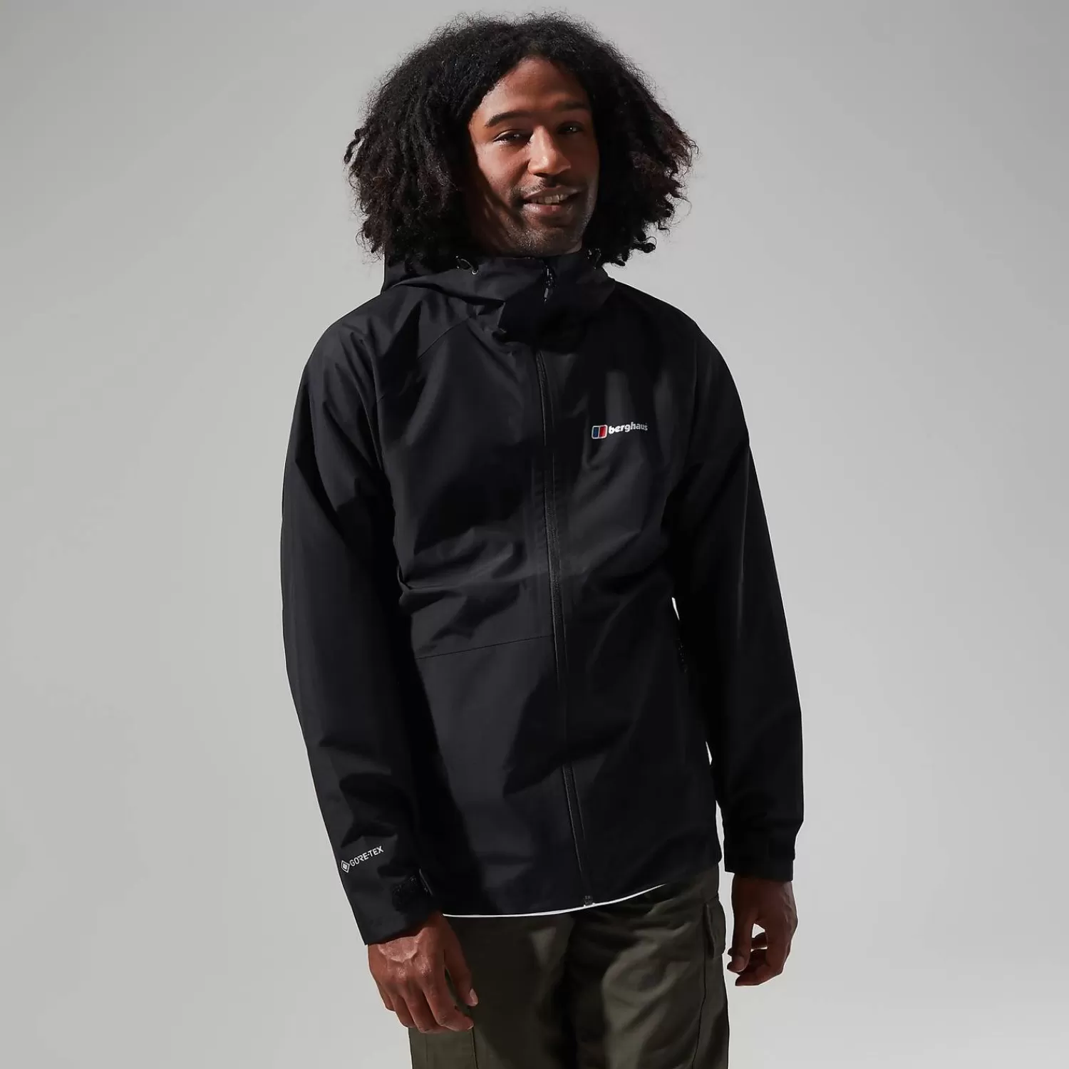 Berghaus Everyday | Gore-Tex | Wasserdicht-Paclite 2.0 Jacken für Herren - Schwarz Black/Black