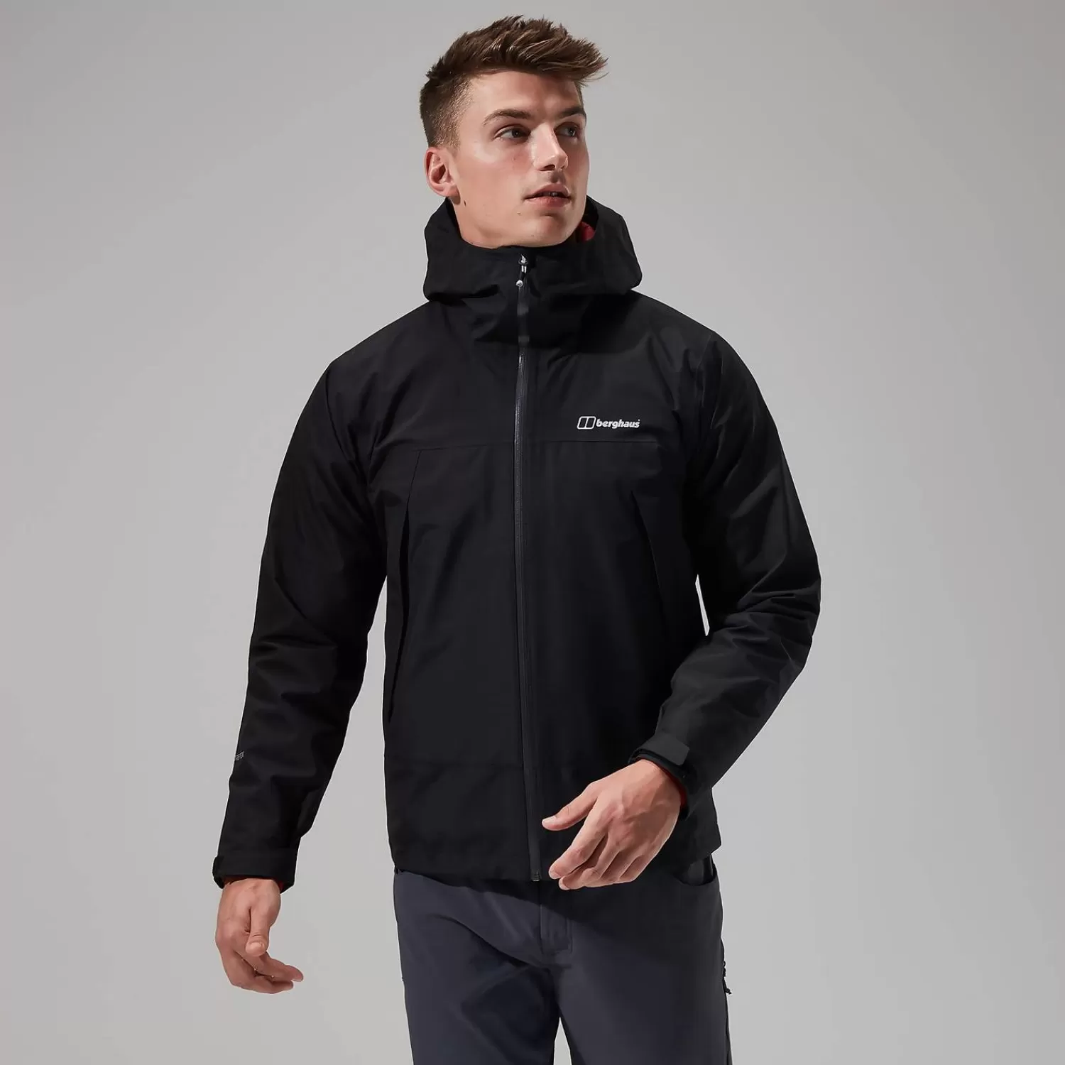 Berghaus Wandern & Trekking | Gore-Tex | Wasserdicht-Paclite Dynak Jacken für Herren - Schwarz