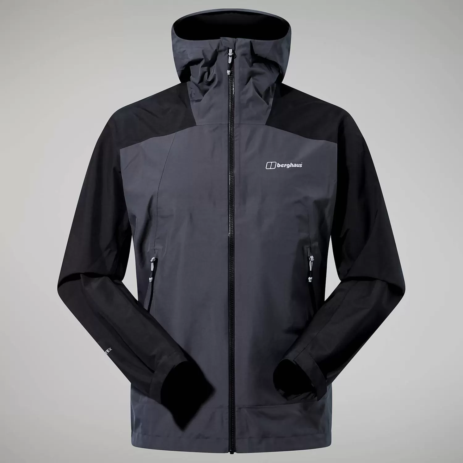 Berghaus Wandern & Trekking | Gore-Tex | Wasserdicht-Paclite Peak Vented Jacken für Herren - Grau/Schwarz