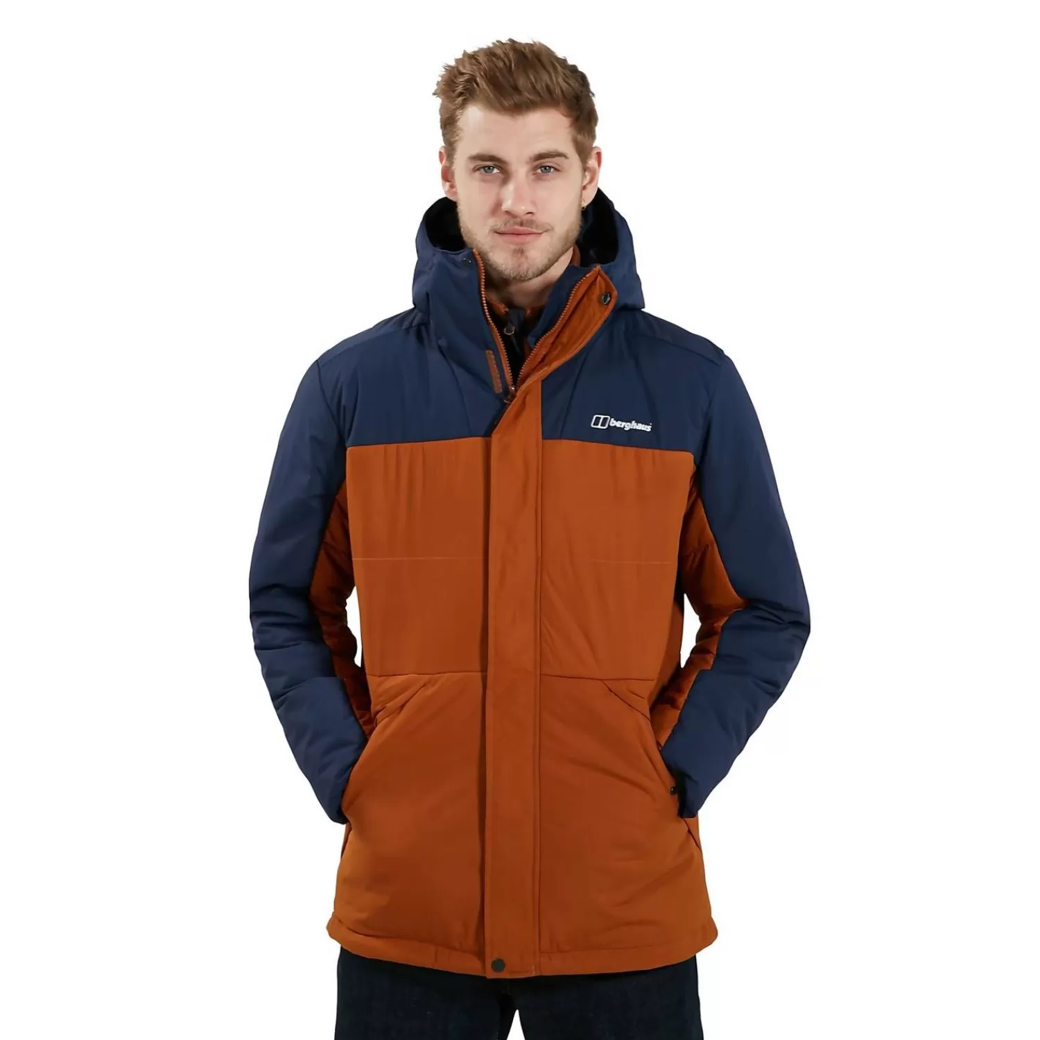 Berghaus Isolierend-Pole 21 Jacke für Herren - Braun/Dunkelblau Brown/Blue